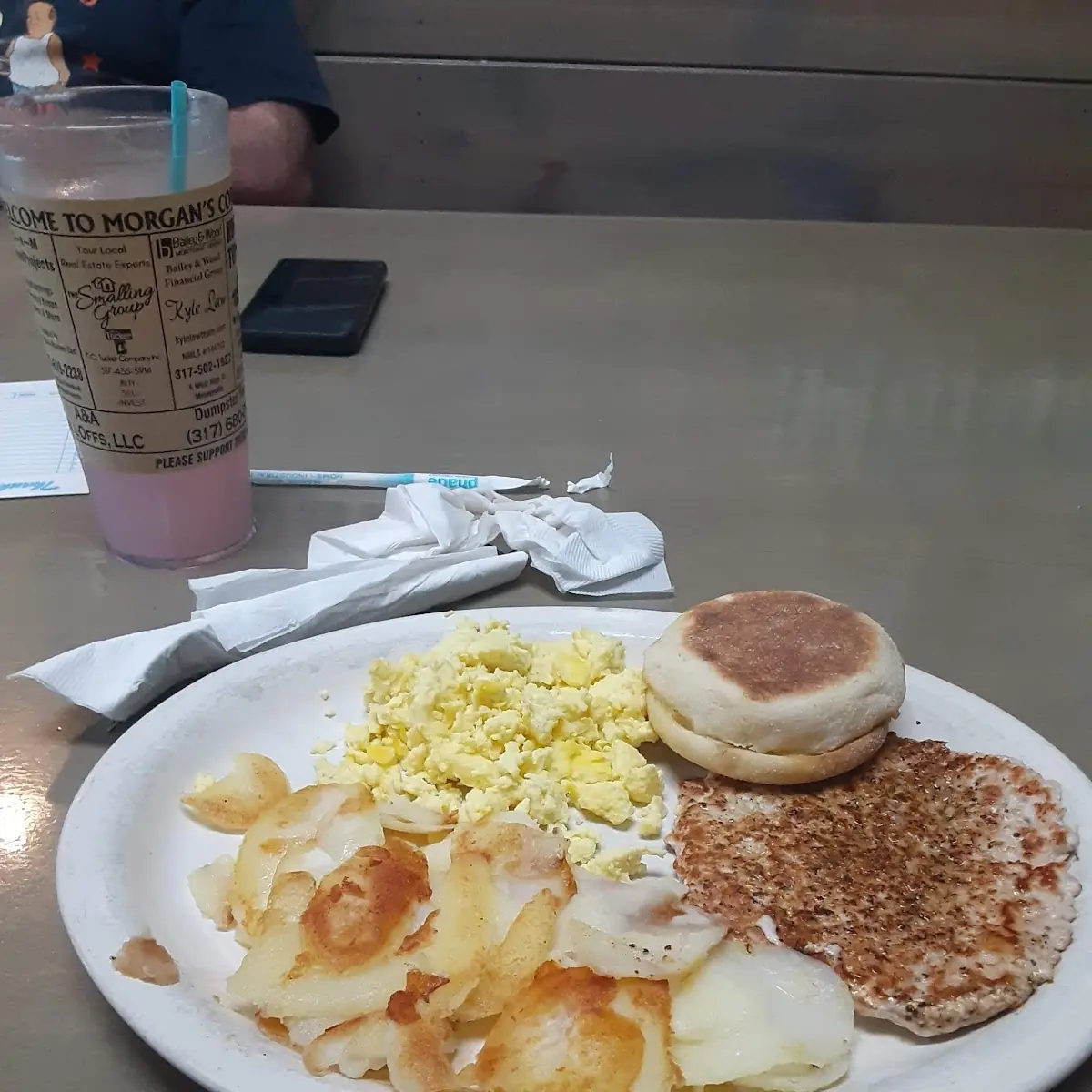Country Fried Steak & Eggs Any Style