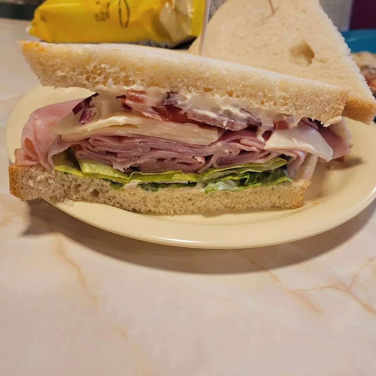 Ham AMD Cheese Sandwich