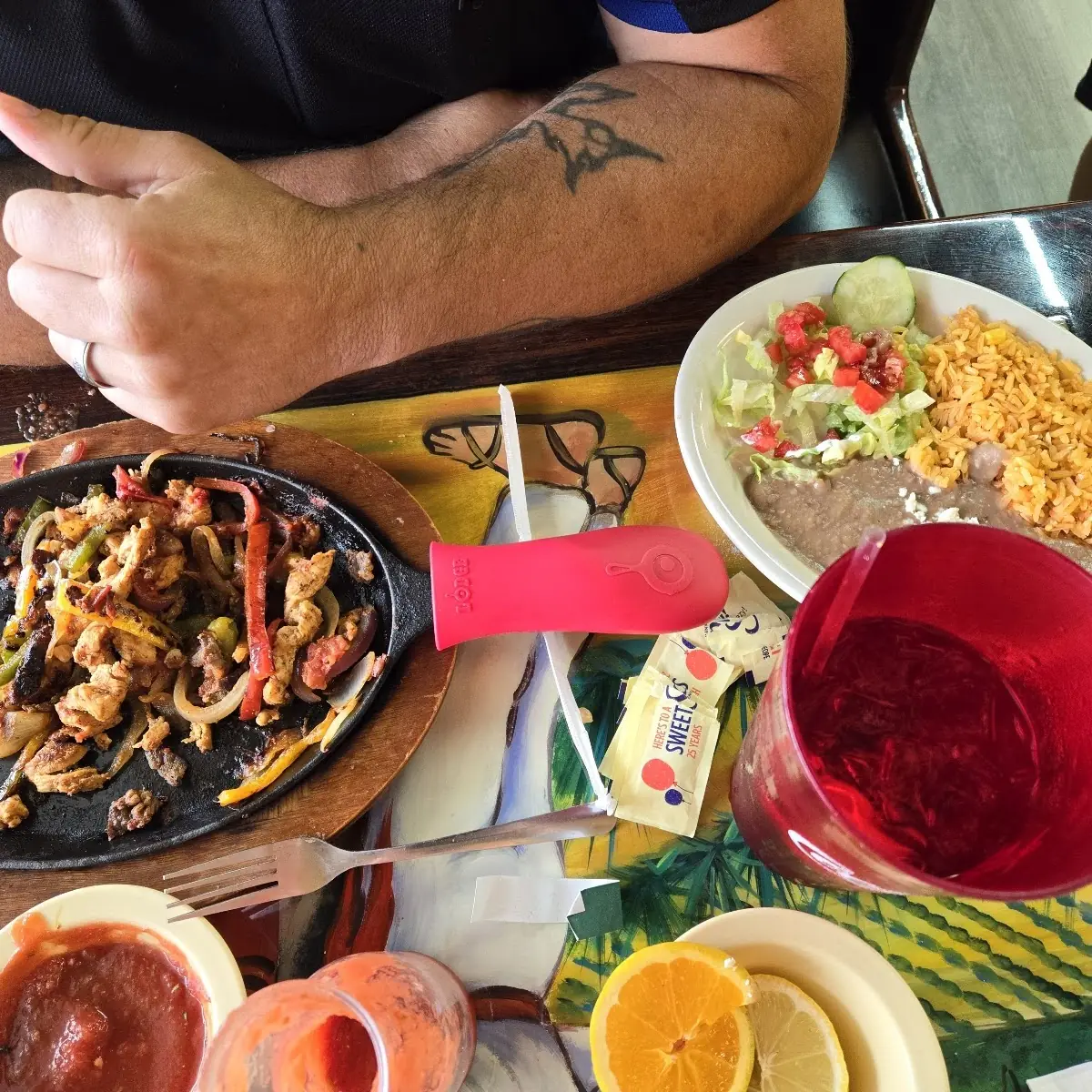 Grilled Chicken Fajitas