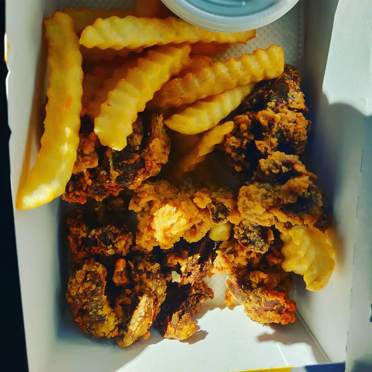 Fried Chicken Livers & Fries
