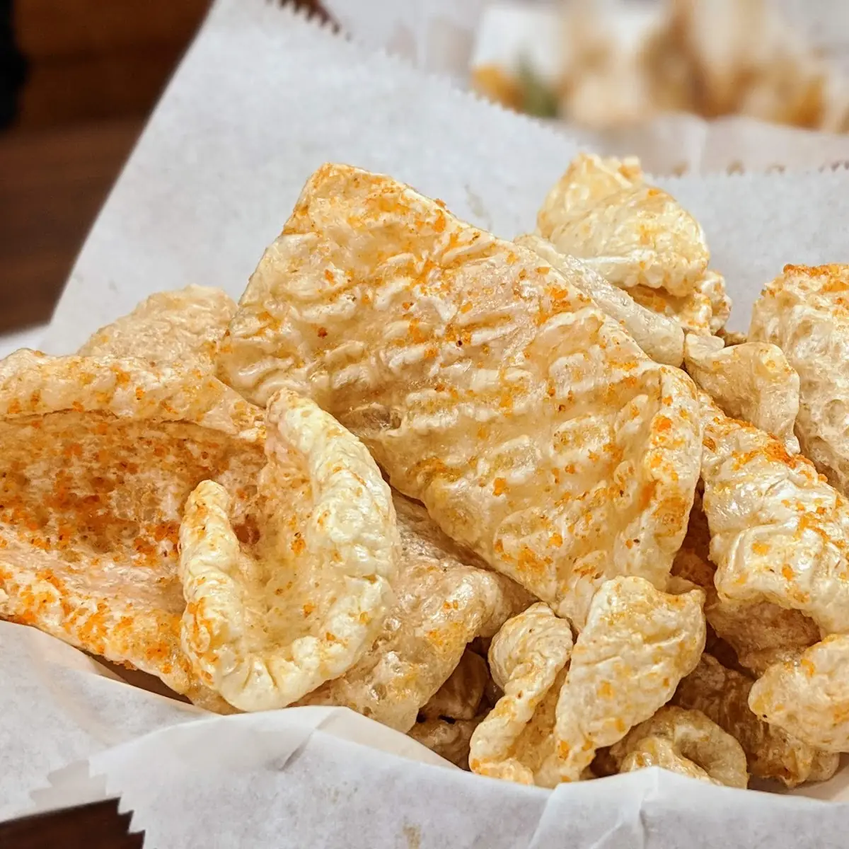 Tom Yum Pork Rinds