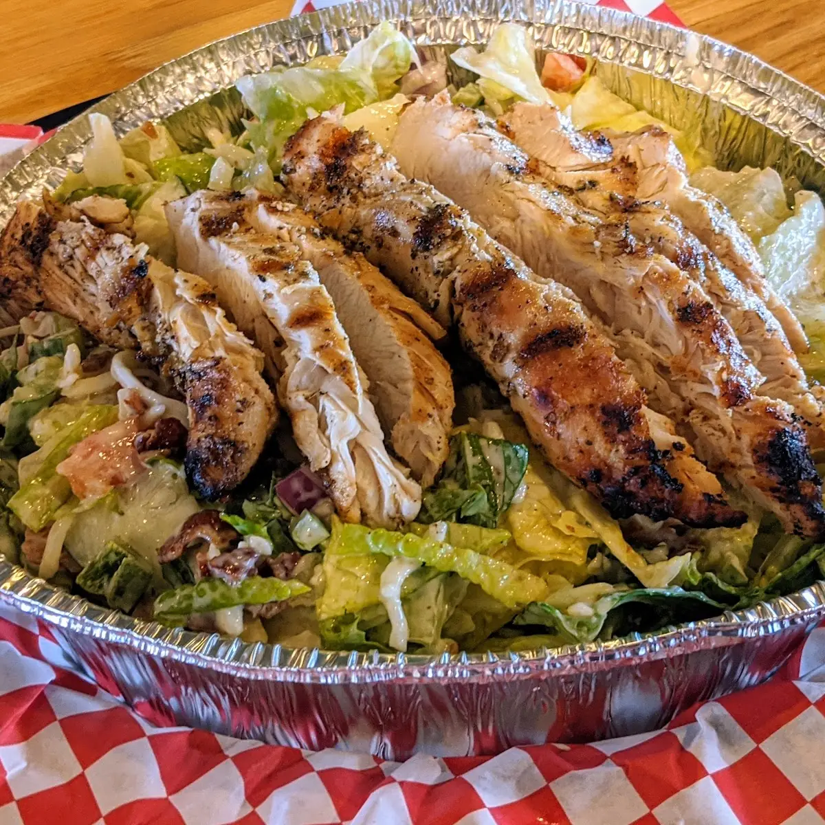 Shaved Steak Grilled Chicken