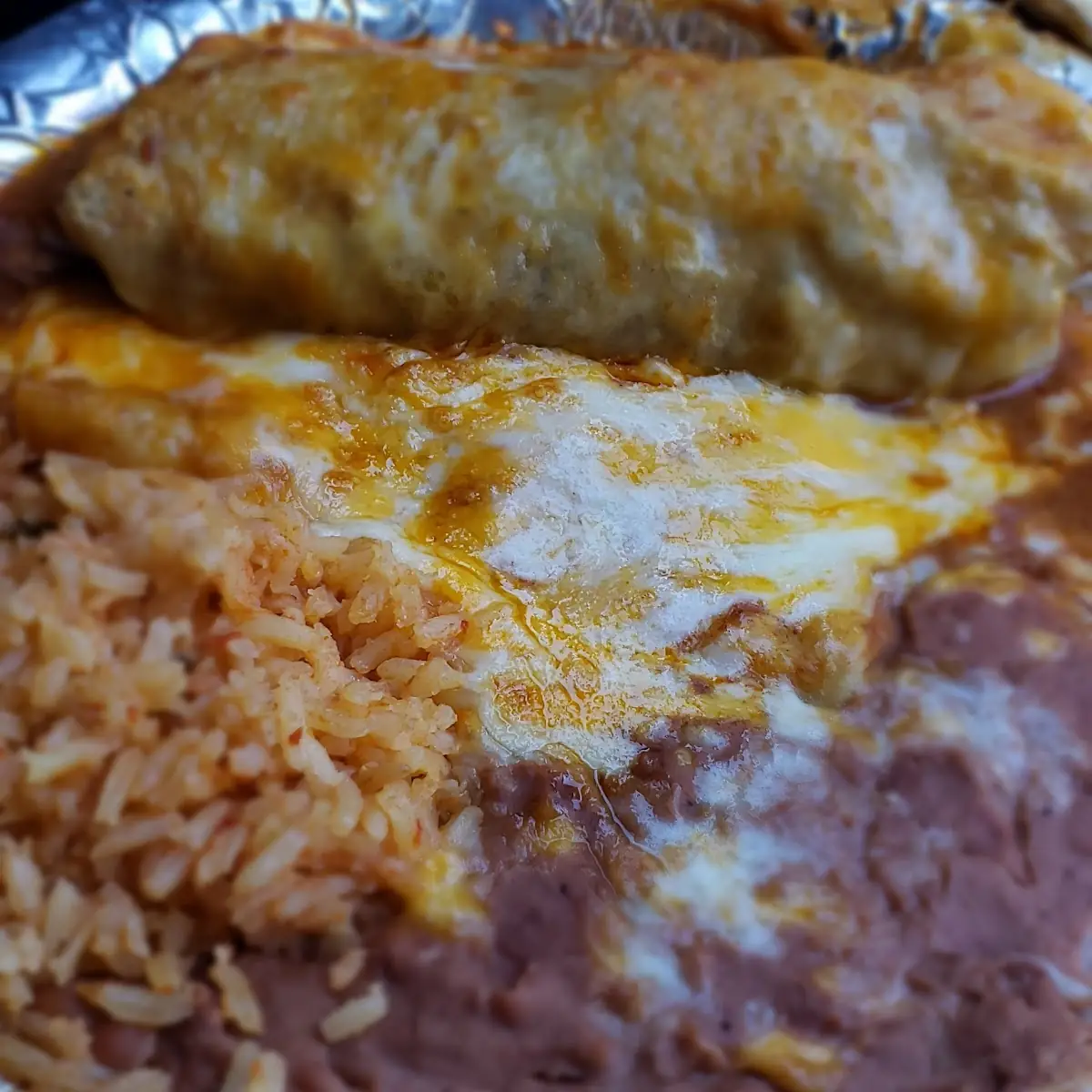 Beef and Bean Burrito