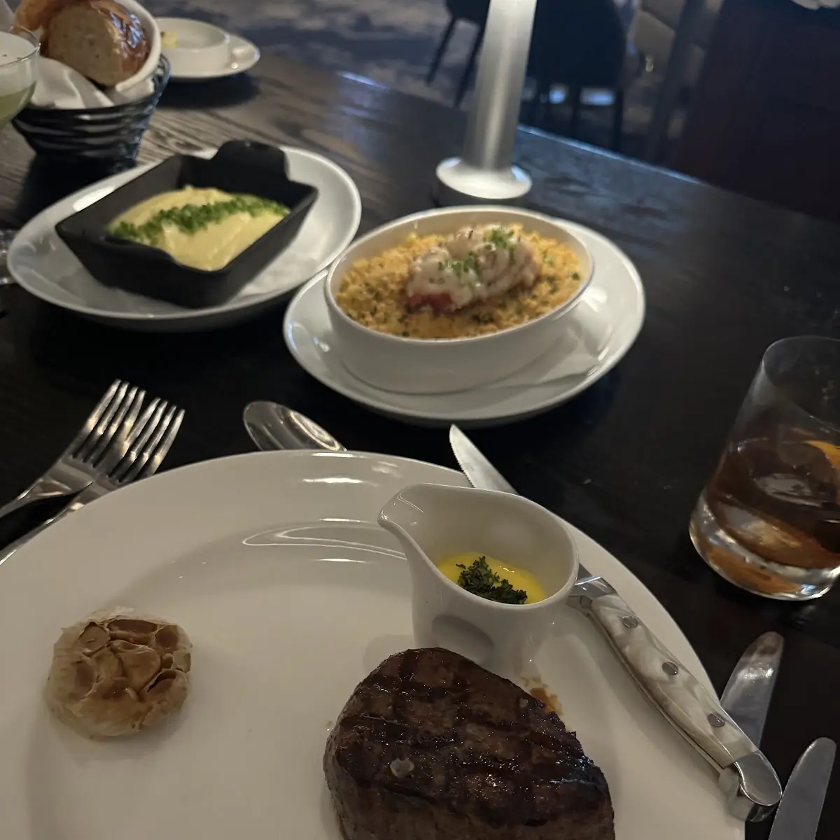 Aged New York Strip Medium Rare