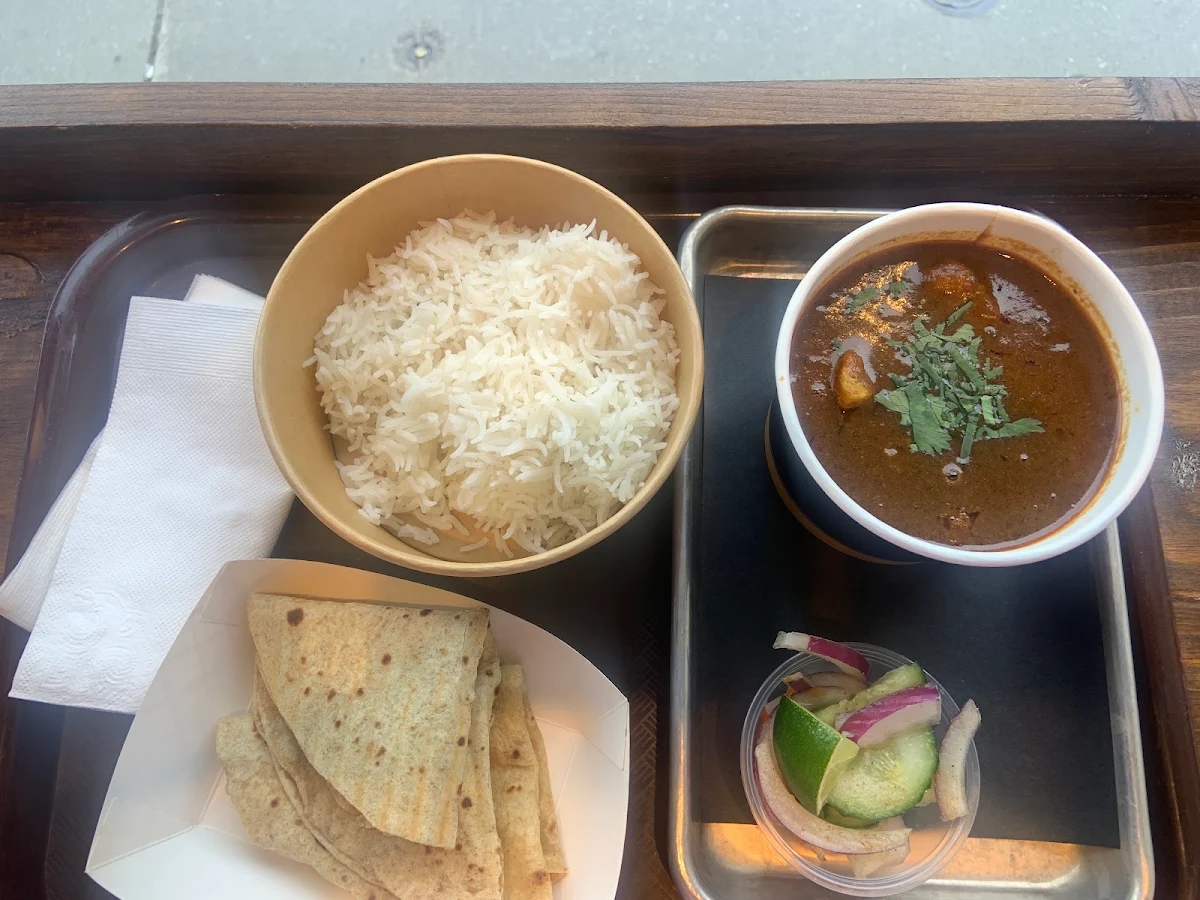 Rice and Roti