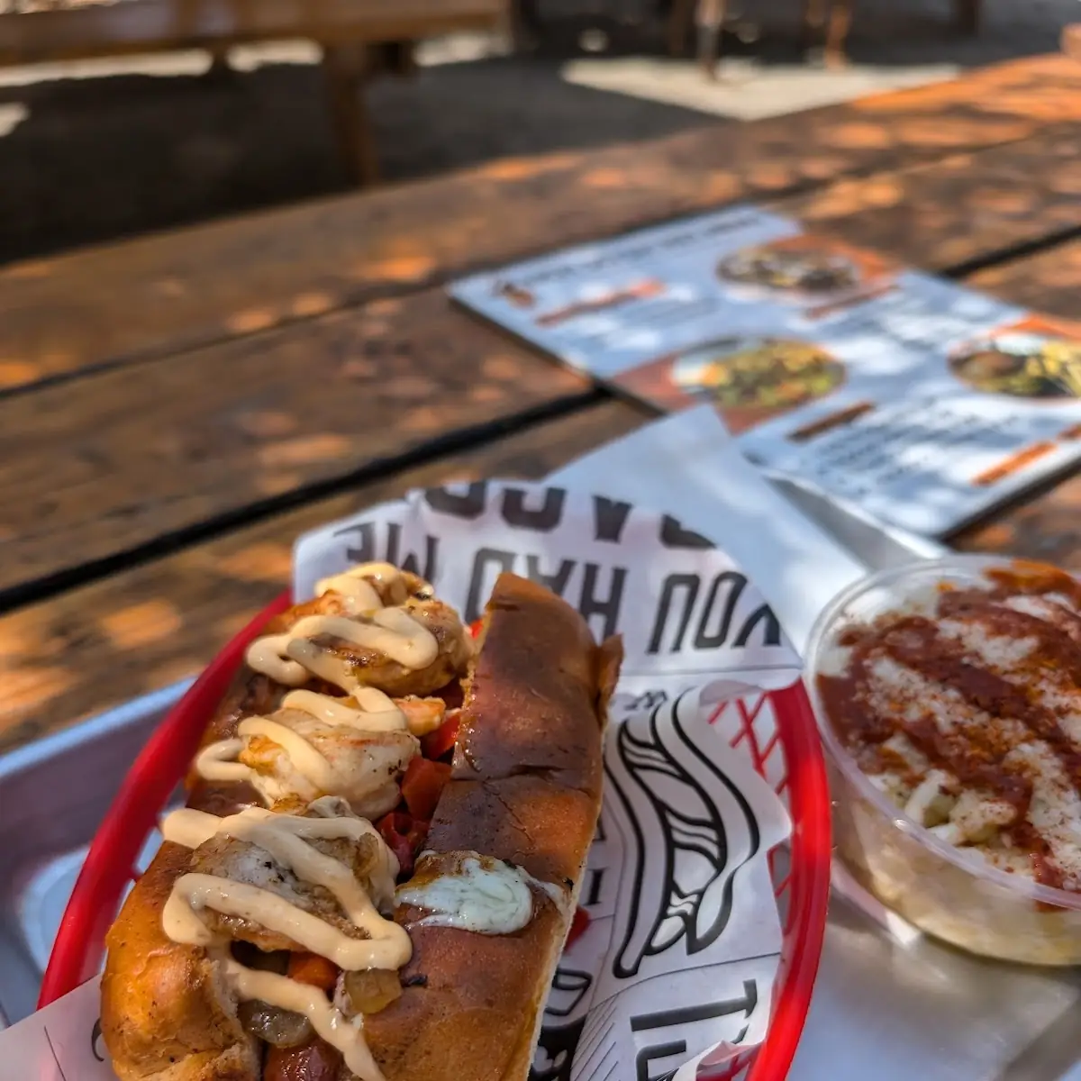 Carnitas Hot Dog