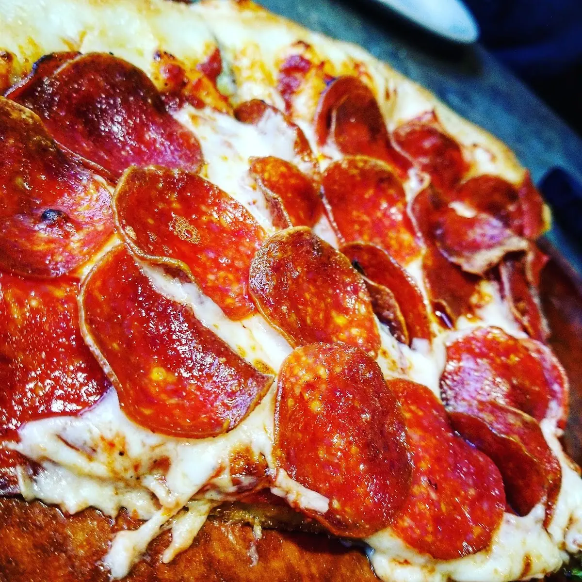 Pepperoni Stuffed Crust