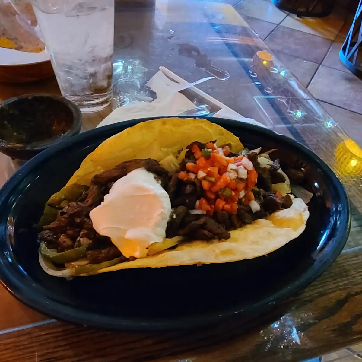 Steak Fajita Taco Salad