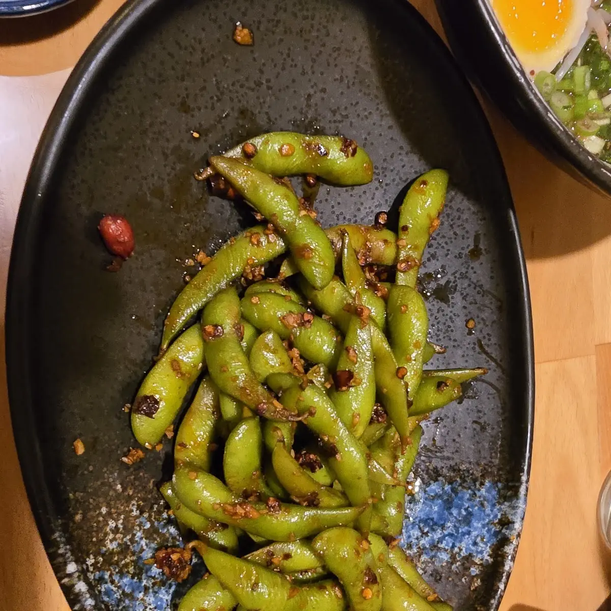 Spicy Edamame Beans