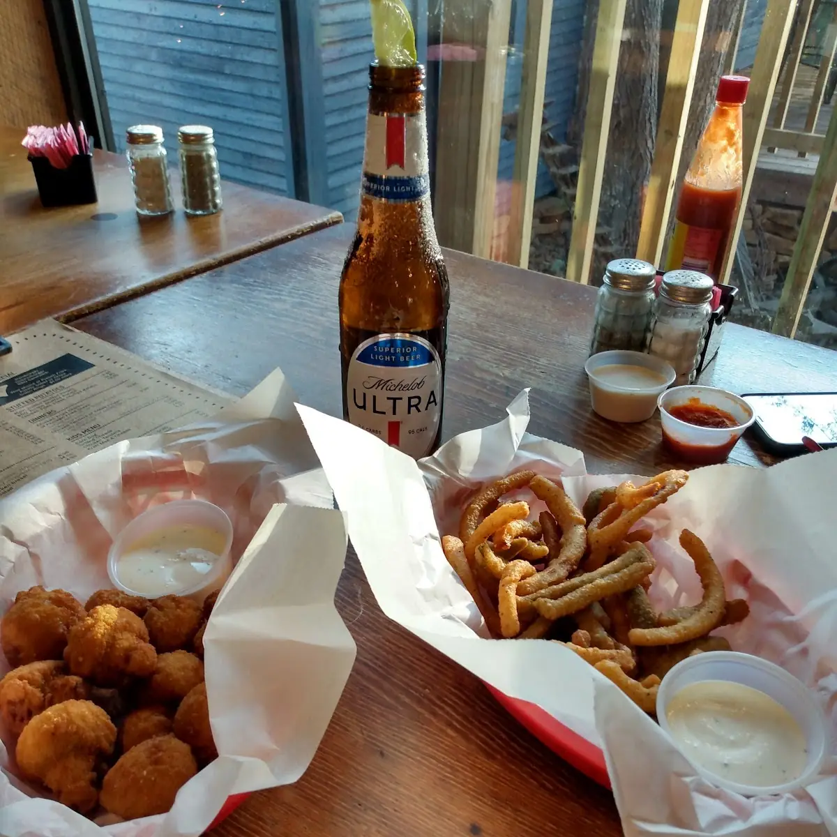 Fried Mushrooms Texas Toothpicks