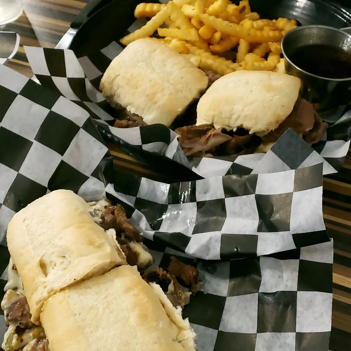 French Dip&Philly Cheese Steak