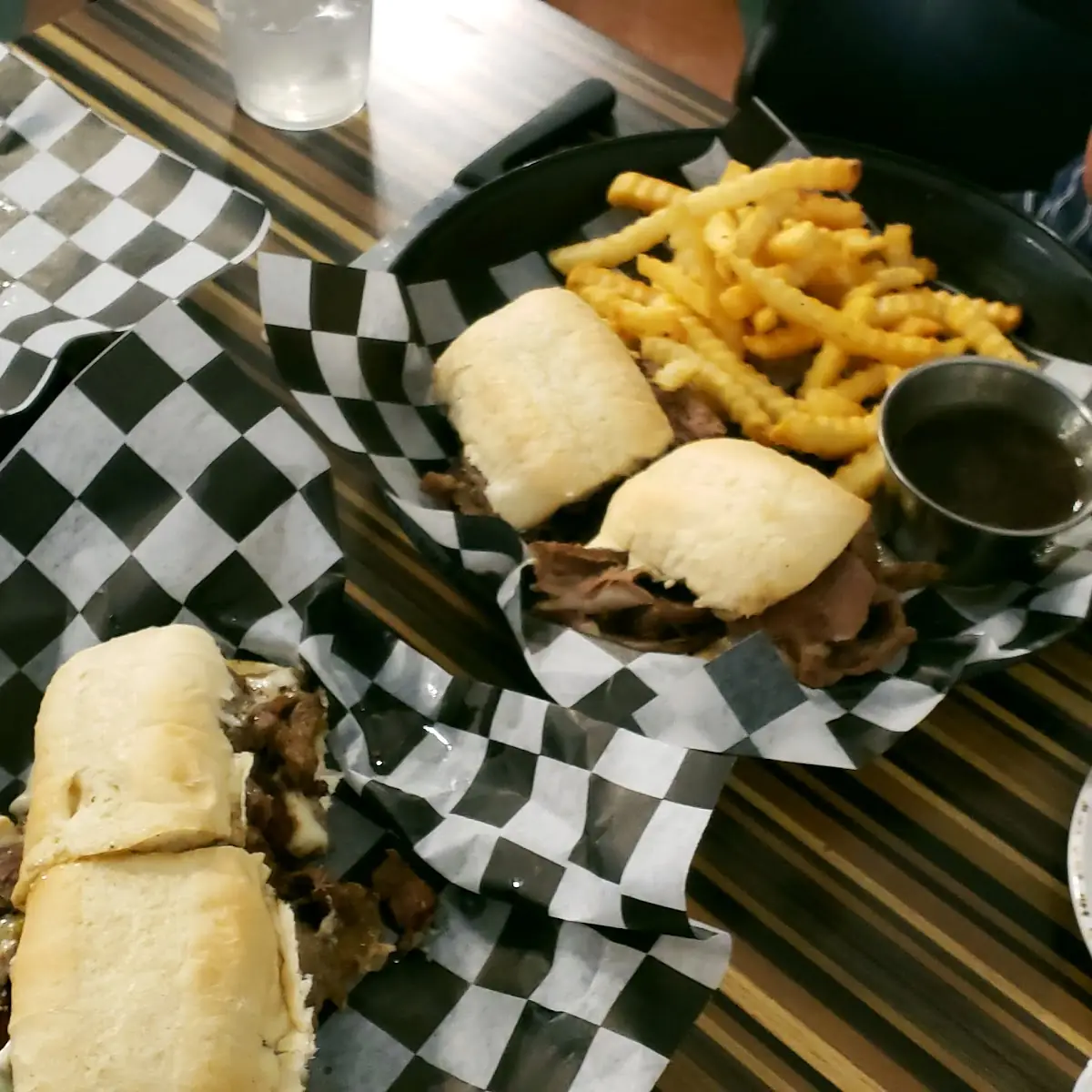 Philly Cheese Steak French Dip