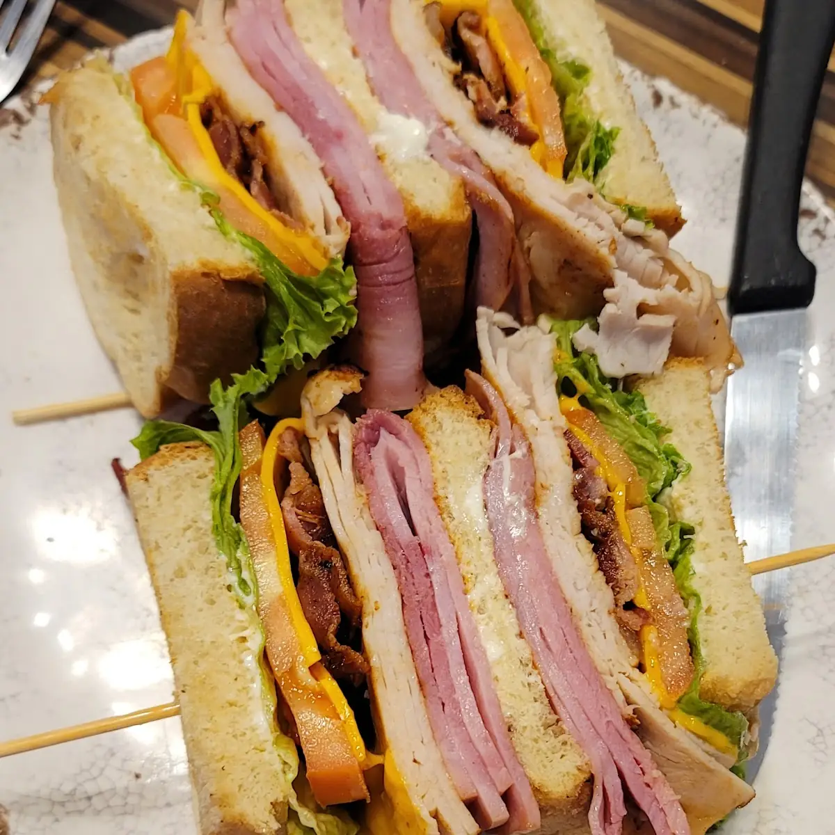 Turkey Club Sandwich