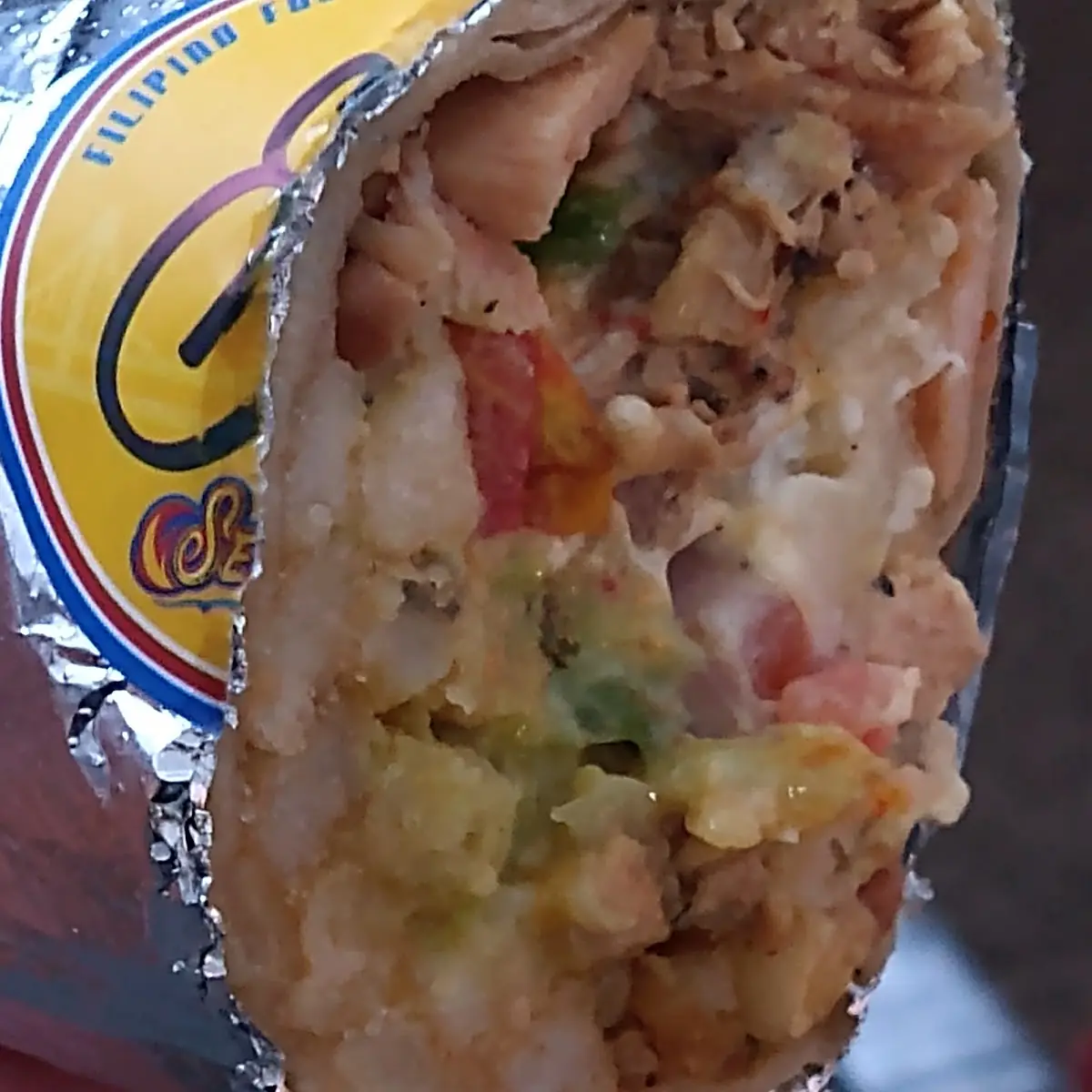 Chicken California Burrito