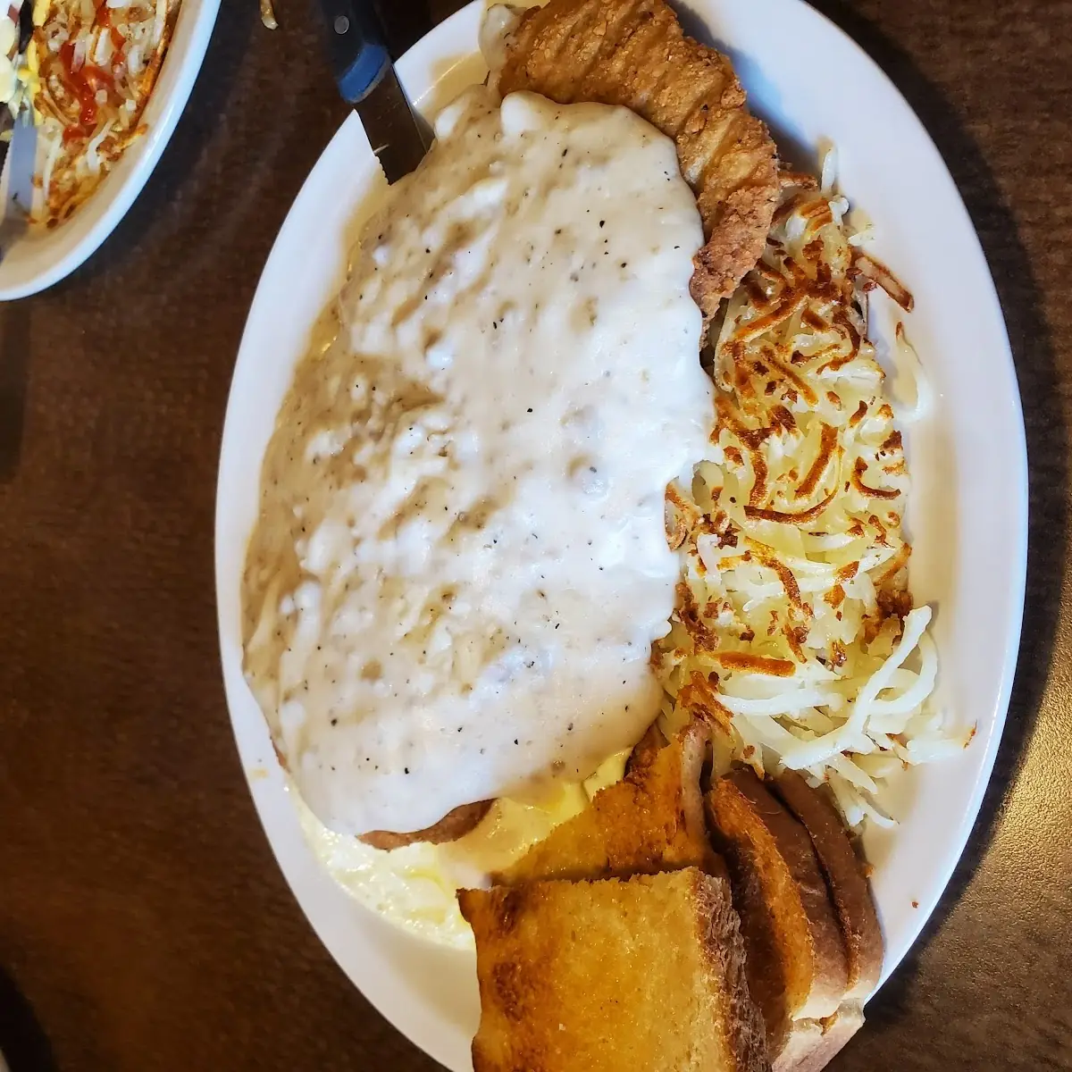 Chicken Fried Steak & Eggs