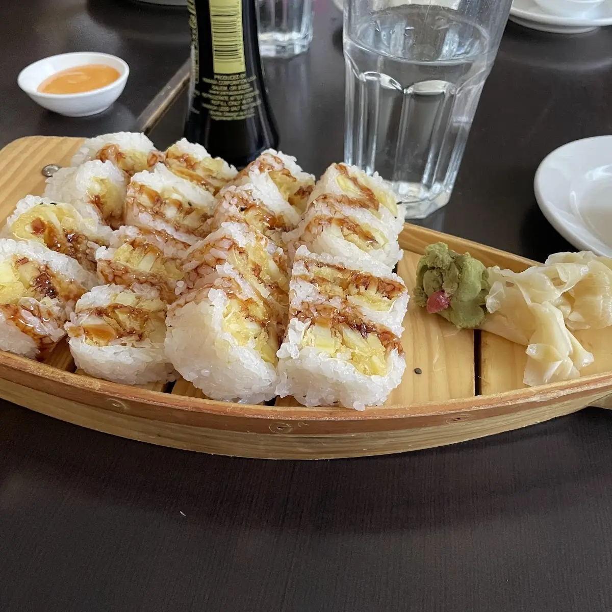 Fried Sweet Potato Roll with Soy Paper