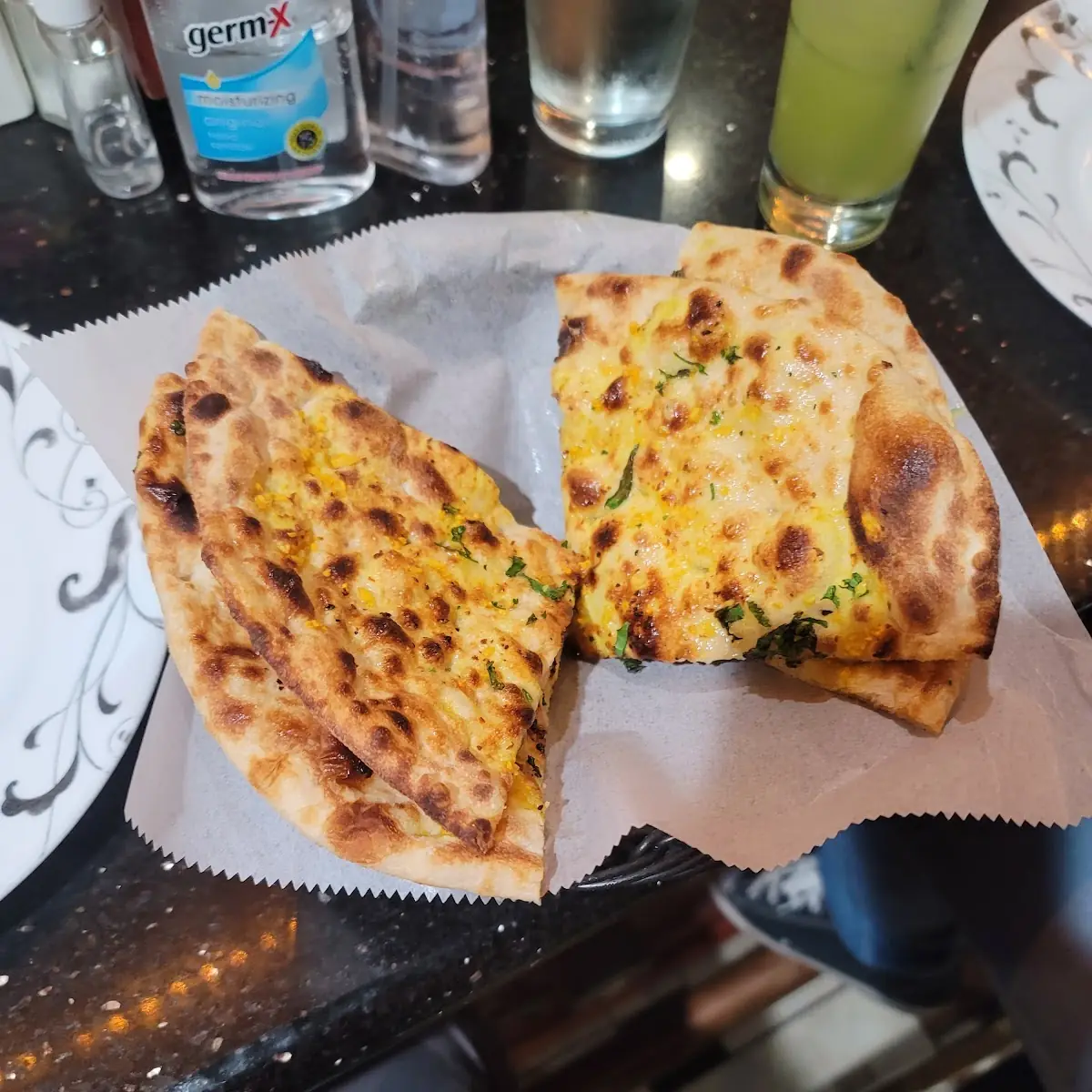 Garlic Cilantro Naan