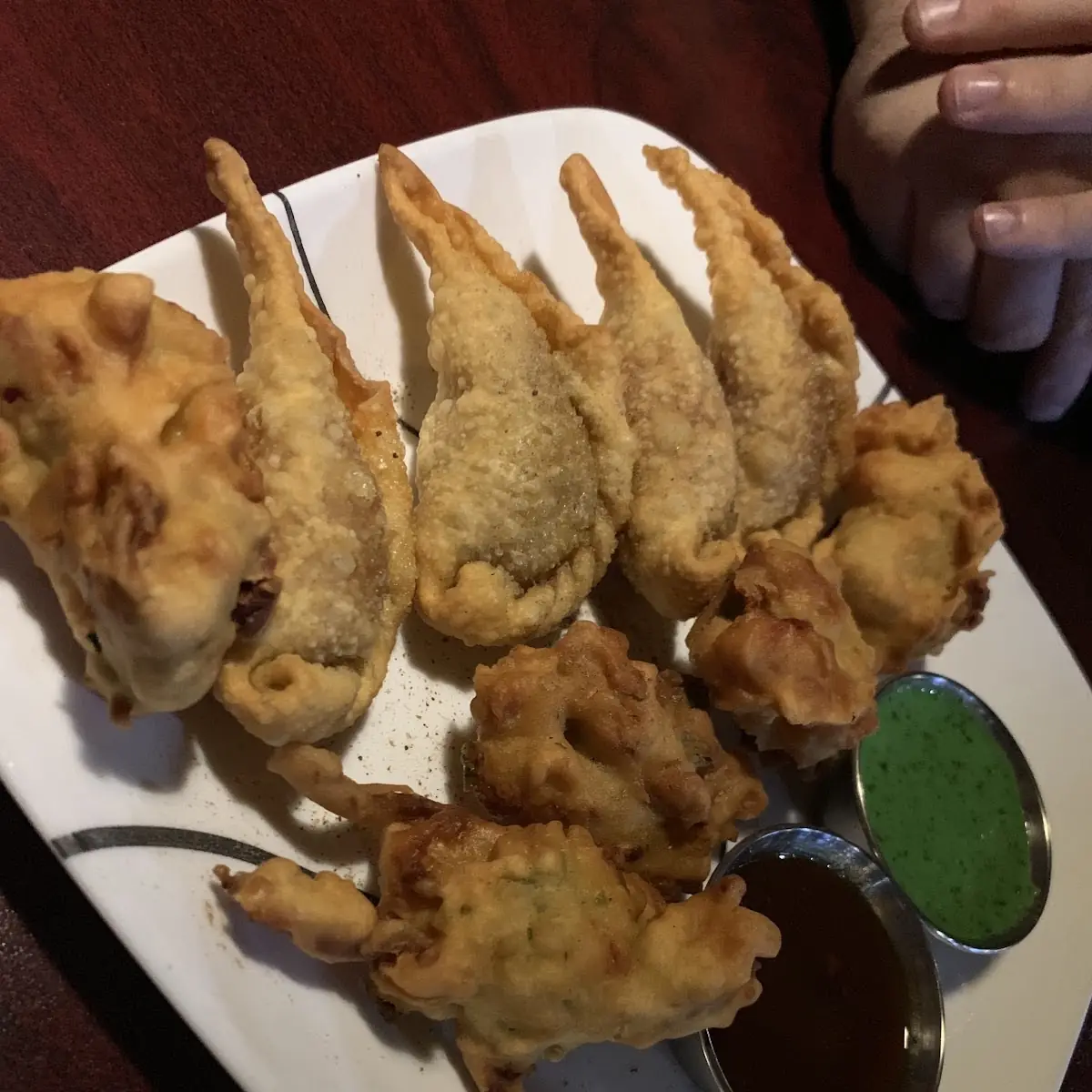 Nepali Samosa and Vegetable Pakora