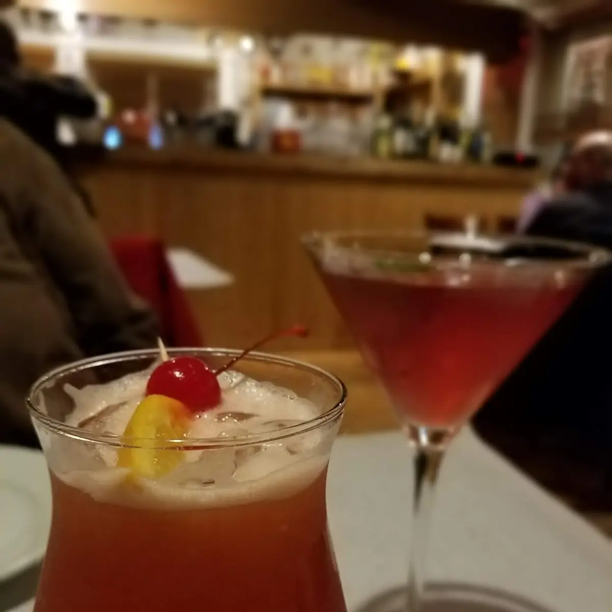 Mai Tai and Cosmopolitan
