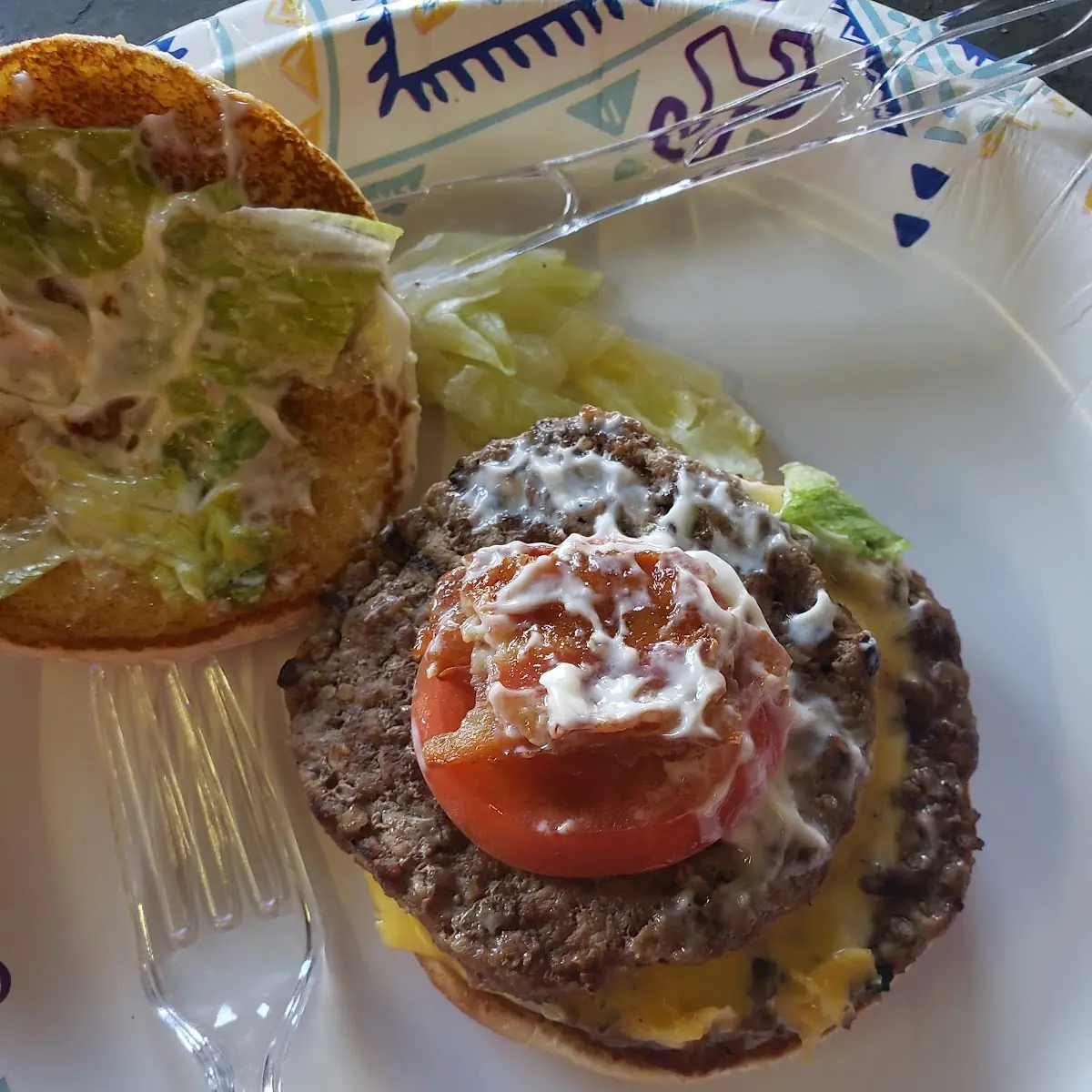 Jr Bacon Cheeseburger