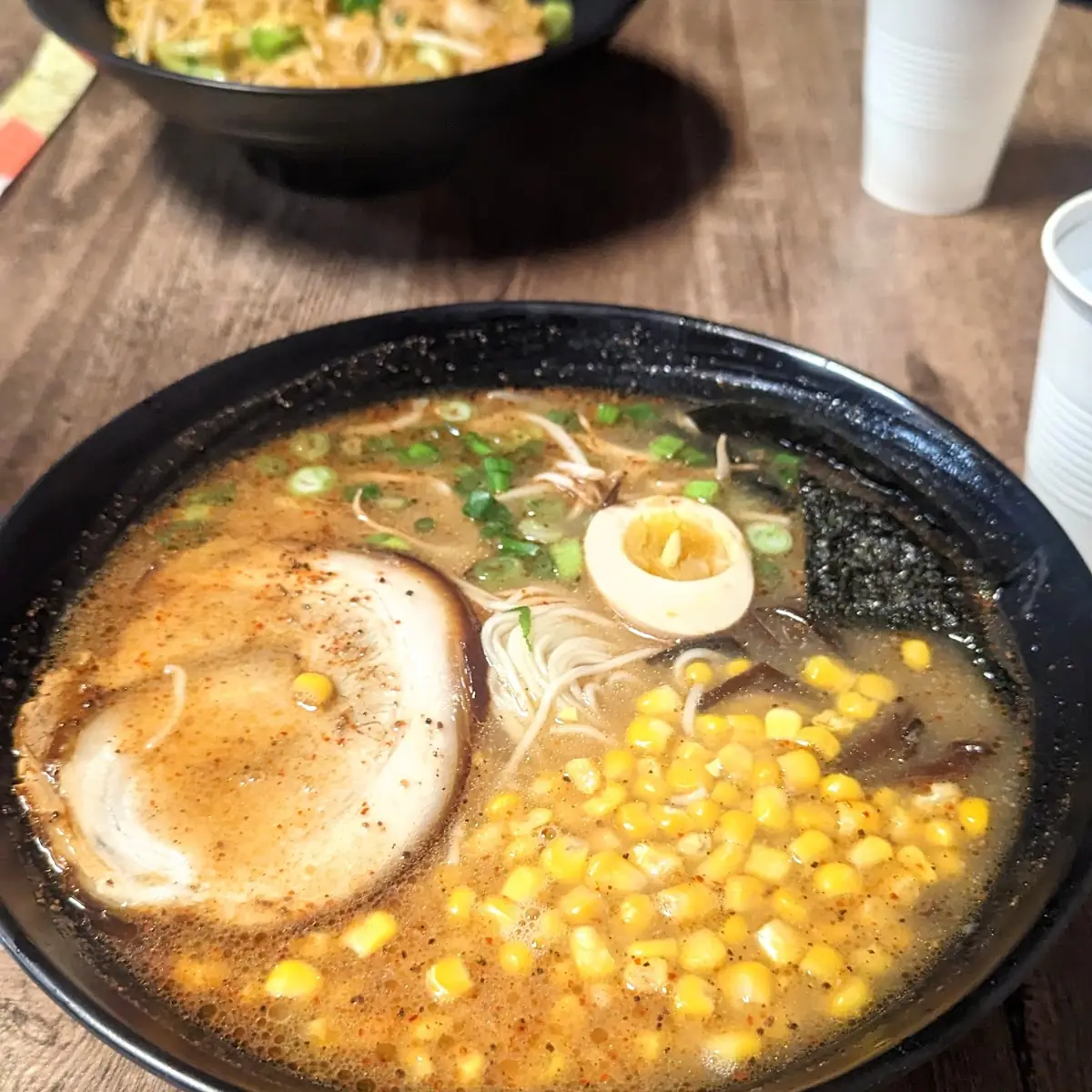 Tonkotsu Black Garlic Ramen