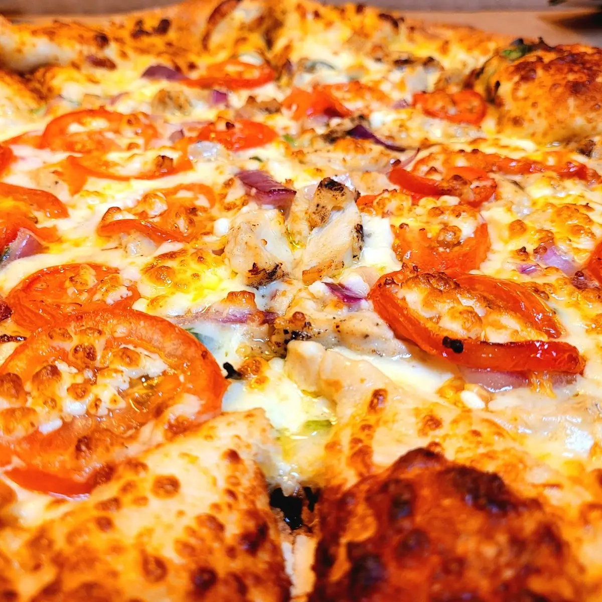 Chicken Florentine Pizza