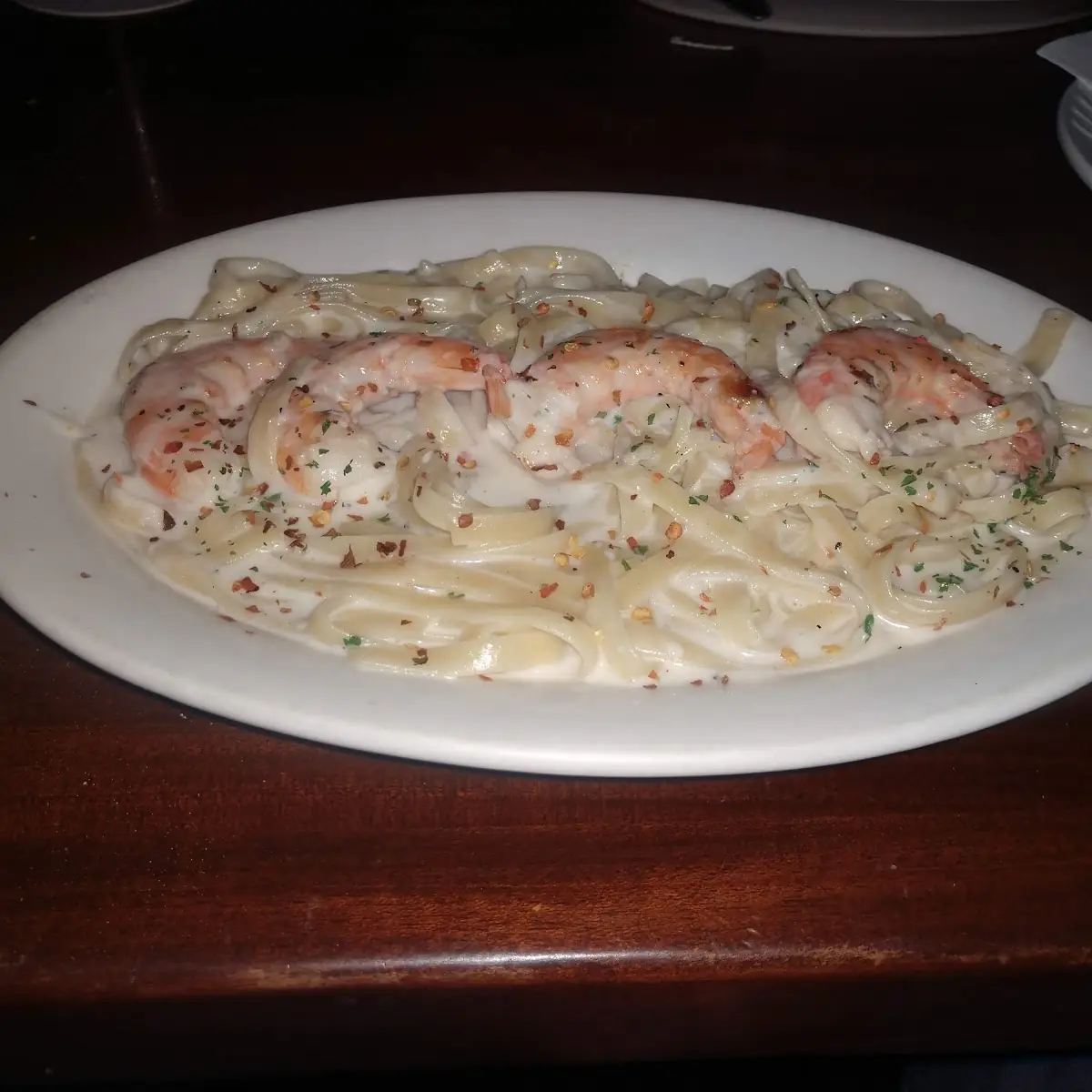 Shrimp Alfredo
