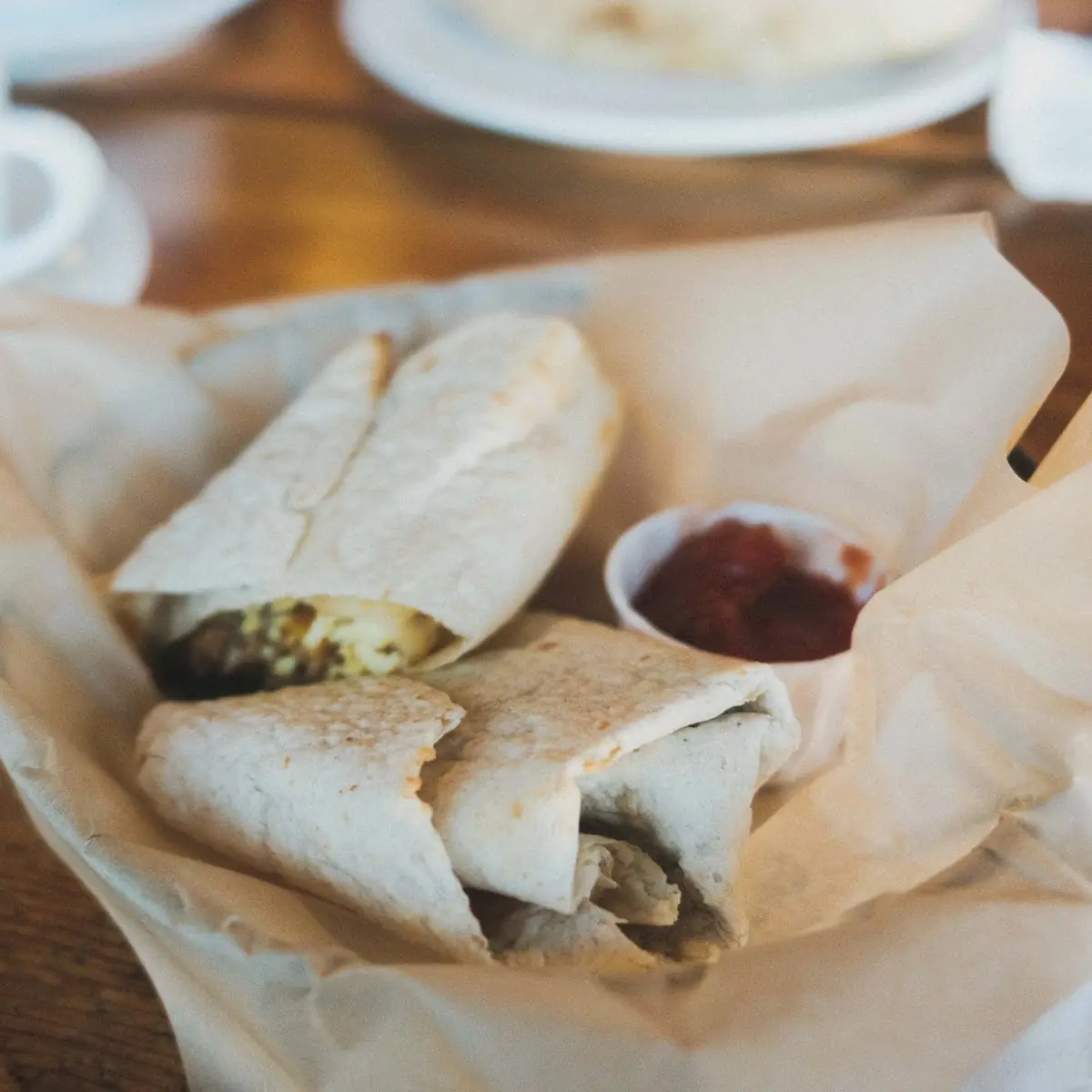 Sausage Breakfast Burrito