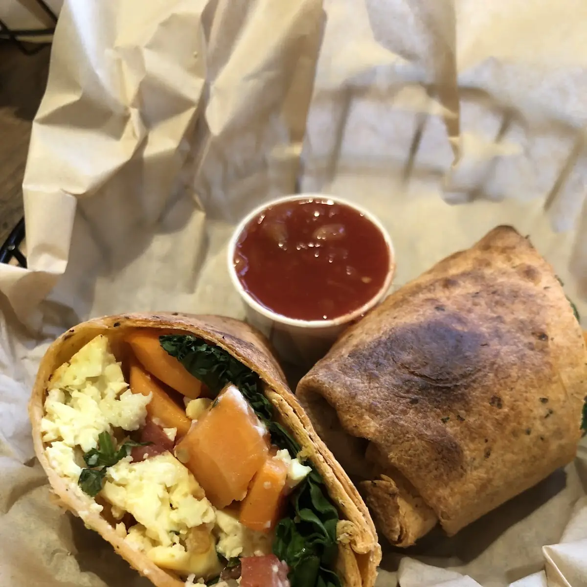 Sweet Potato Burrito