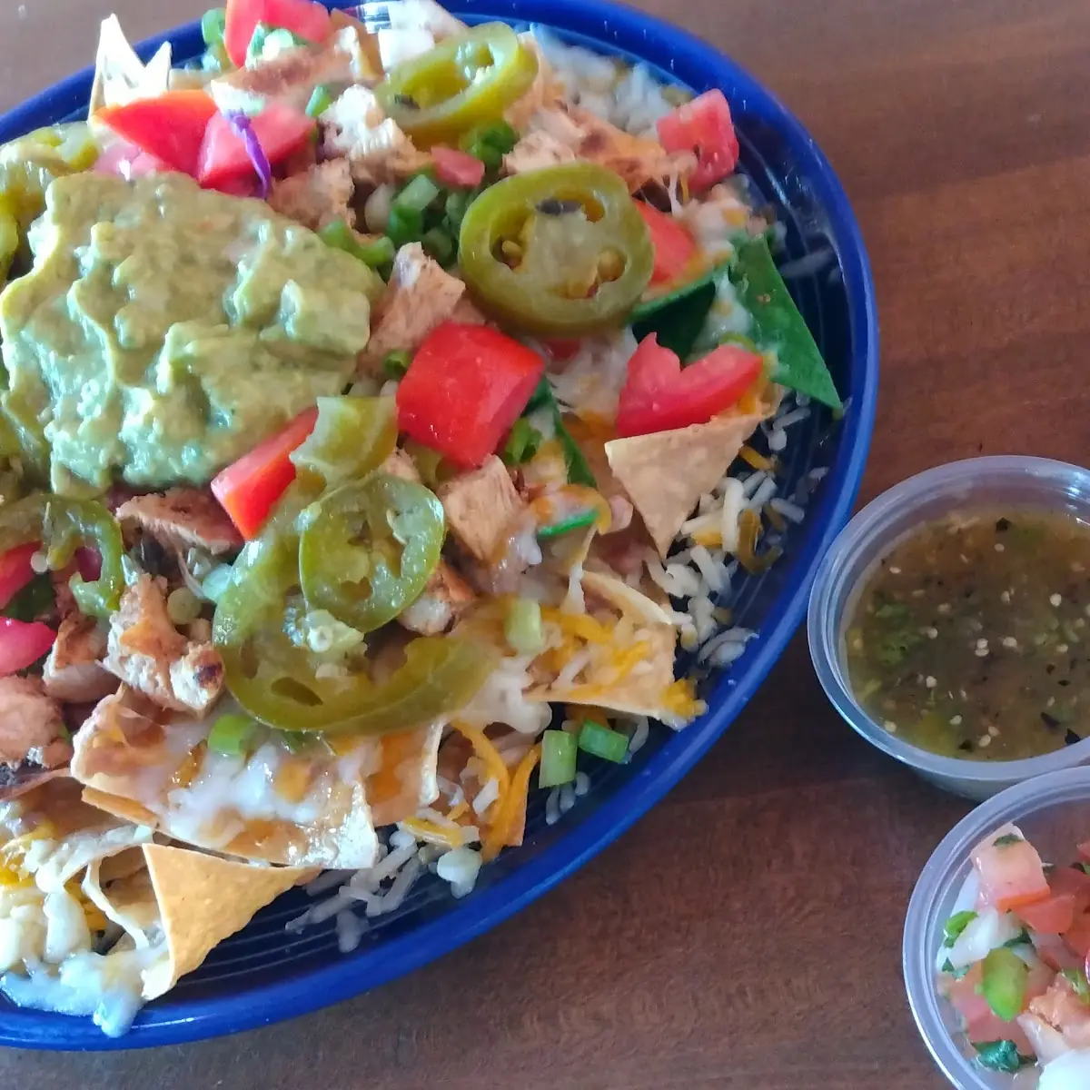 Fiesta Chicken Nachos