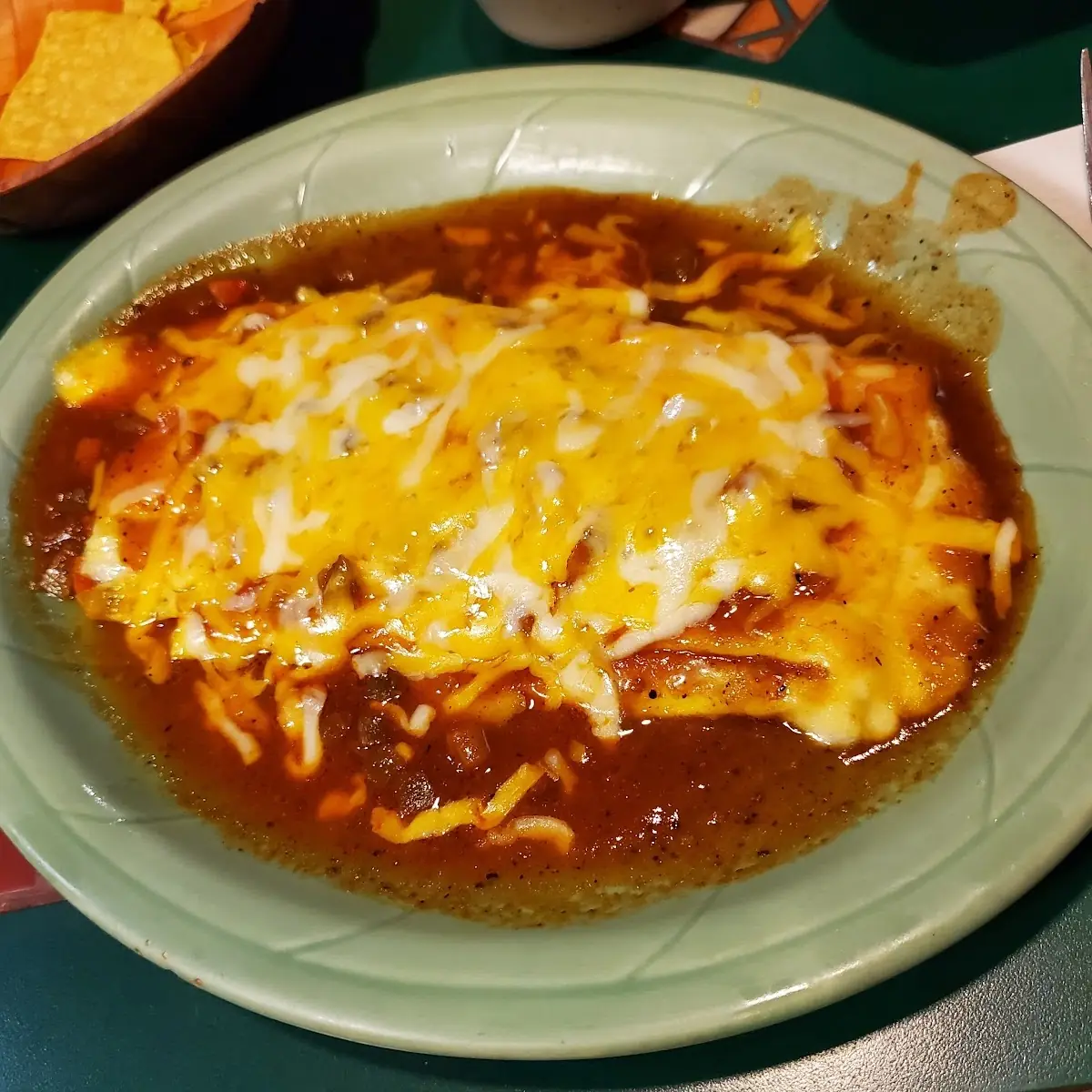1. CHILE RELLENO & 2 TORILLAS