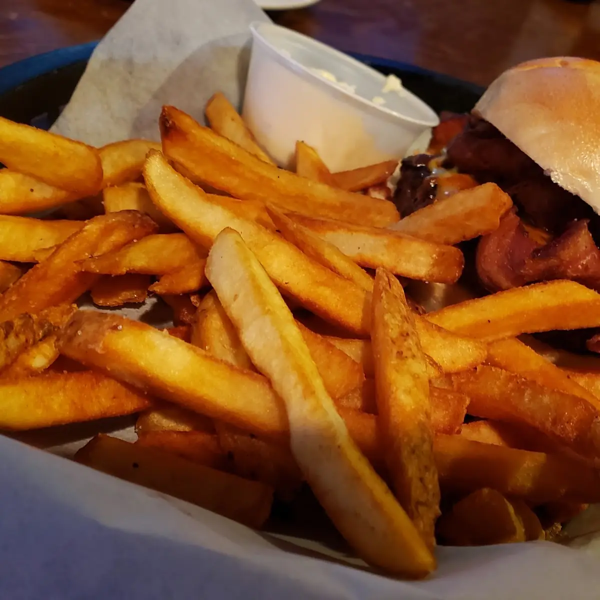 Bacon Cheeseburger & Fries