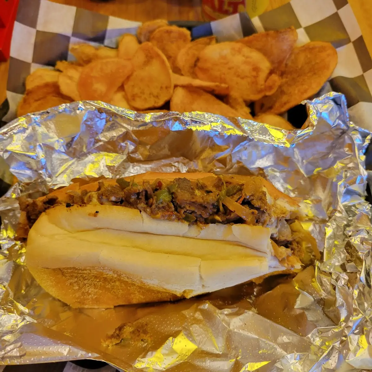 Philly Cheese Steak Sandwich