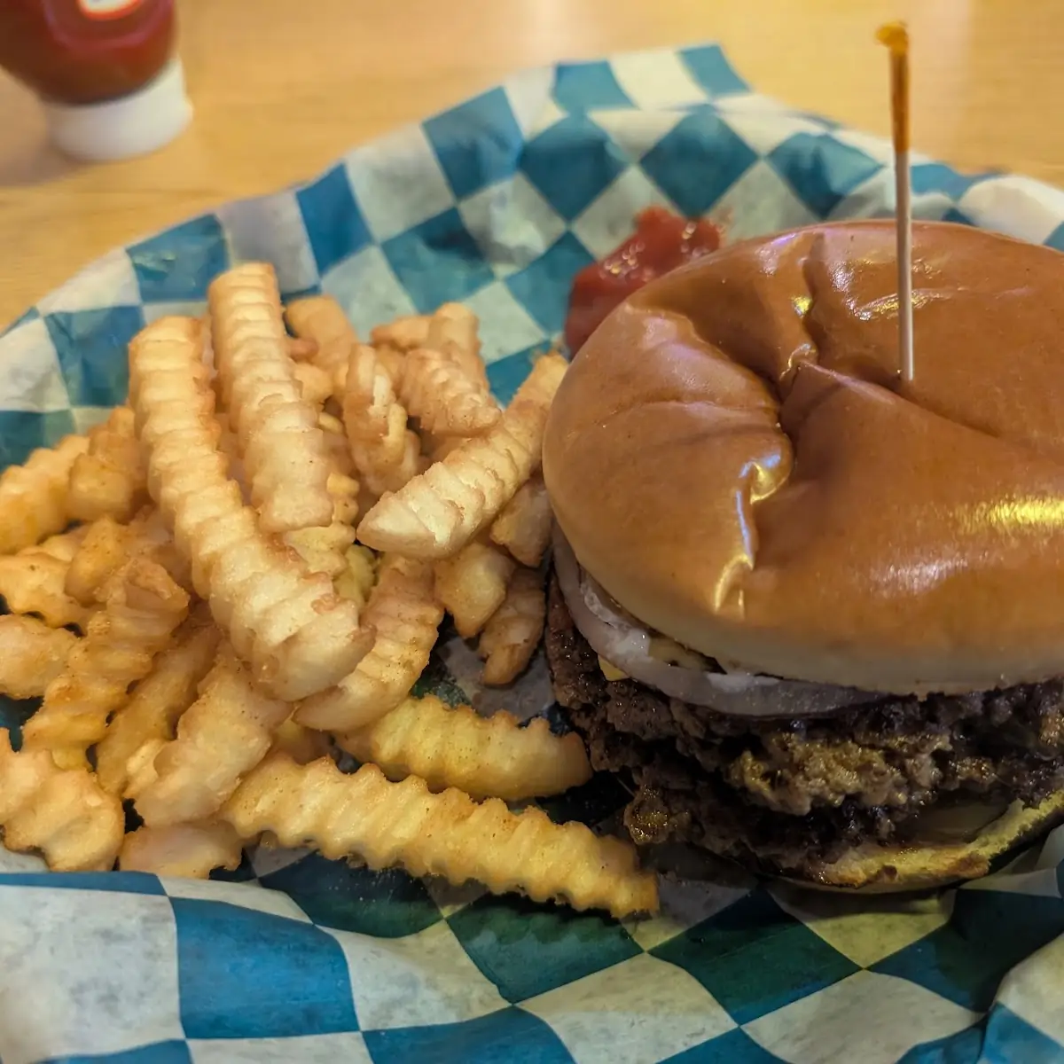 Triple Cheeseburger Combo