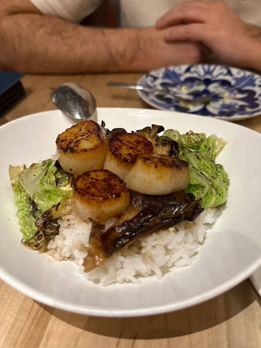 Marinated Scallops, Island Oysters Restaurant & Bar