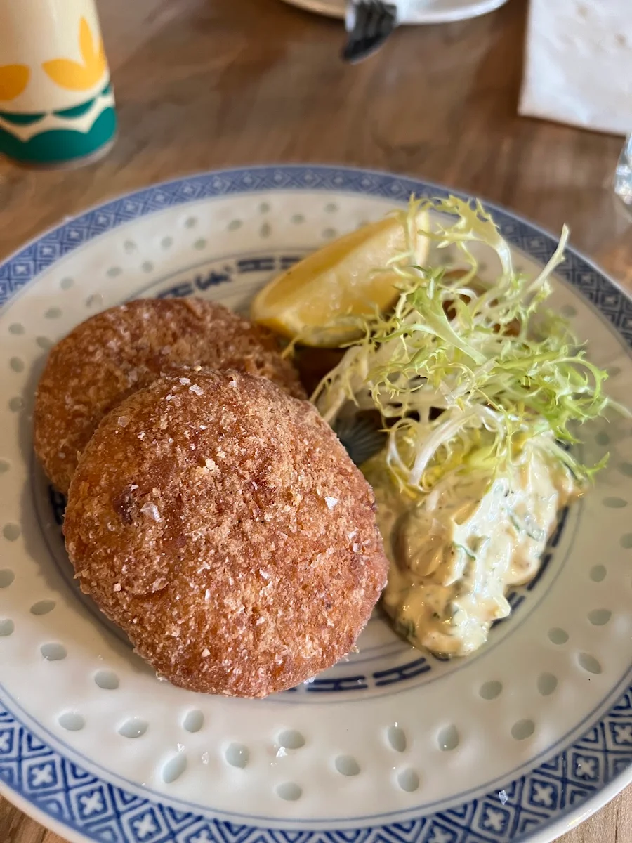 Newfoundland Cod Cakes 2 pcs, Island Oysters Restaurant & Bar