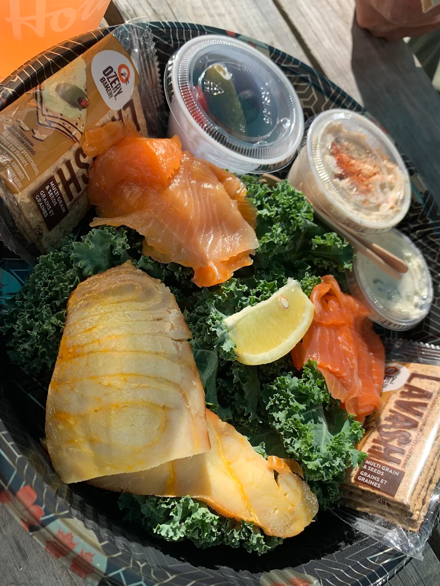 Sailor's Smoked Fish Platter, Island Oysters Restaurant & Bar
