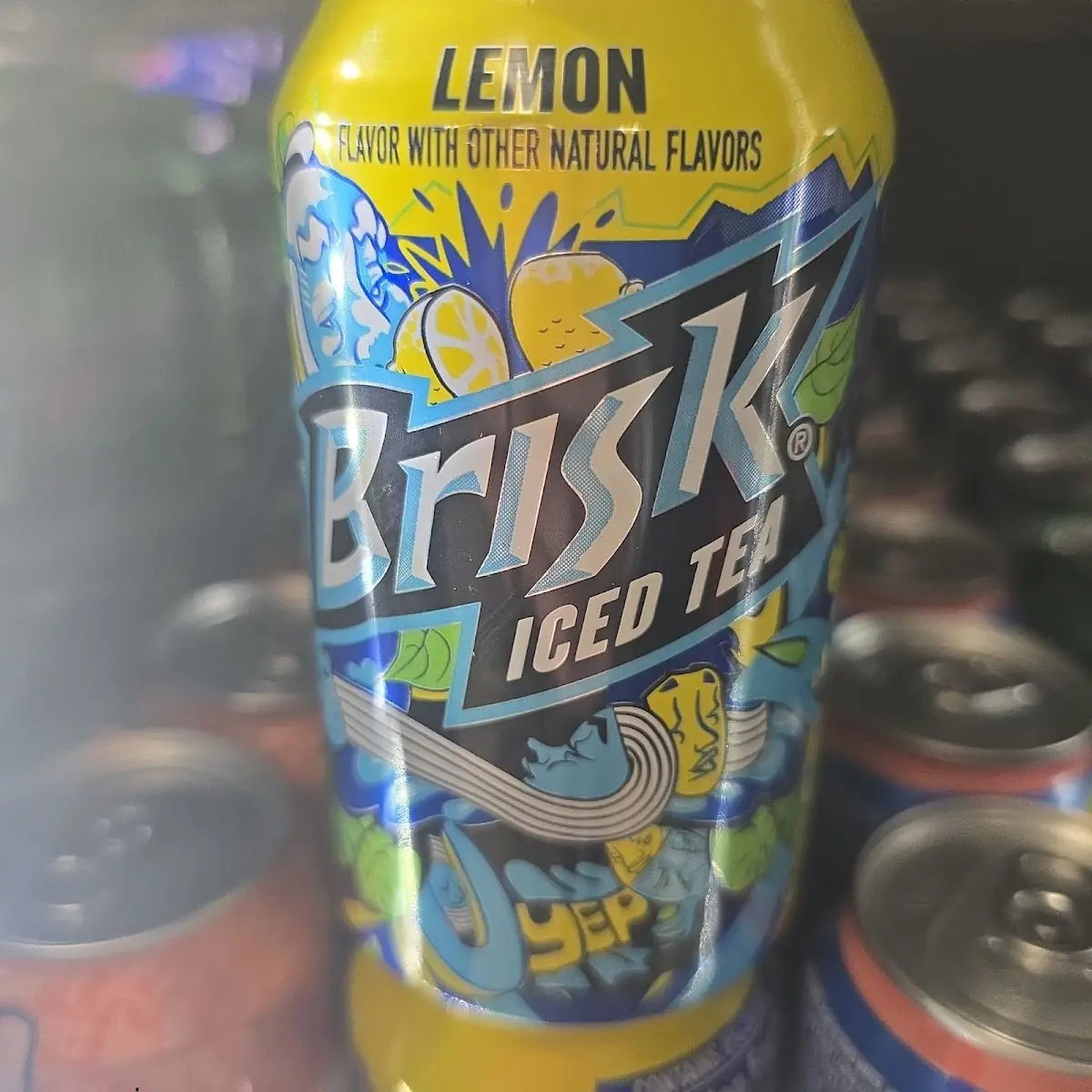 Brisk Lemon Tea Can