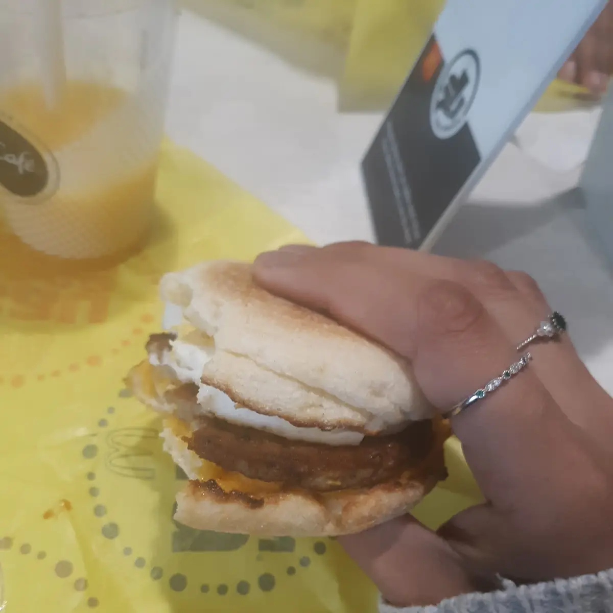 Sausage Egg Mcmuffin Meal