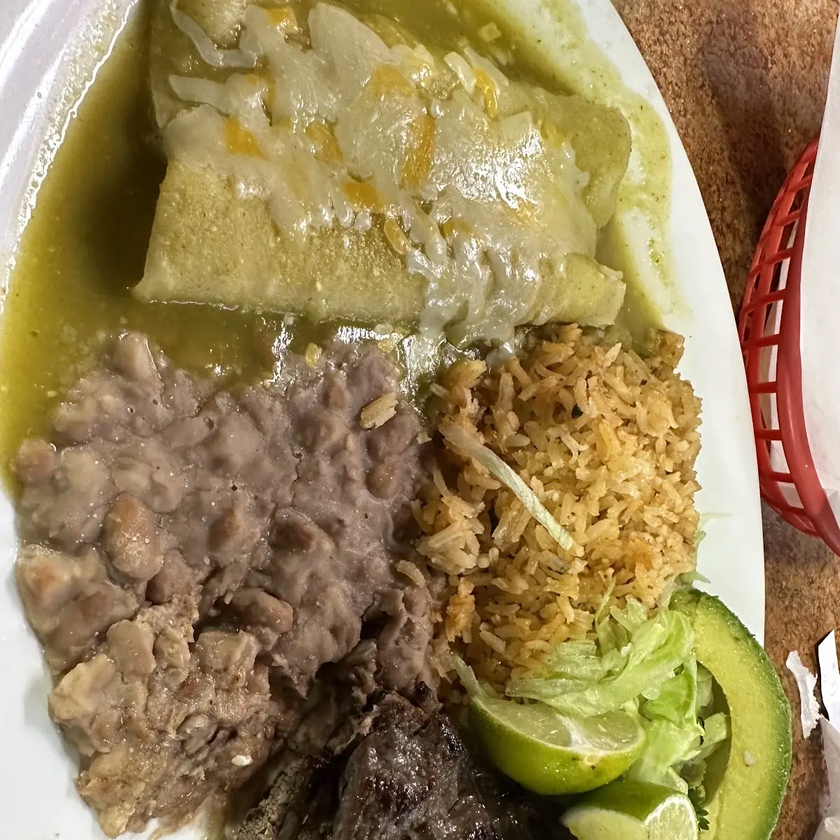 Steak and Cheese Enchilada