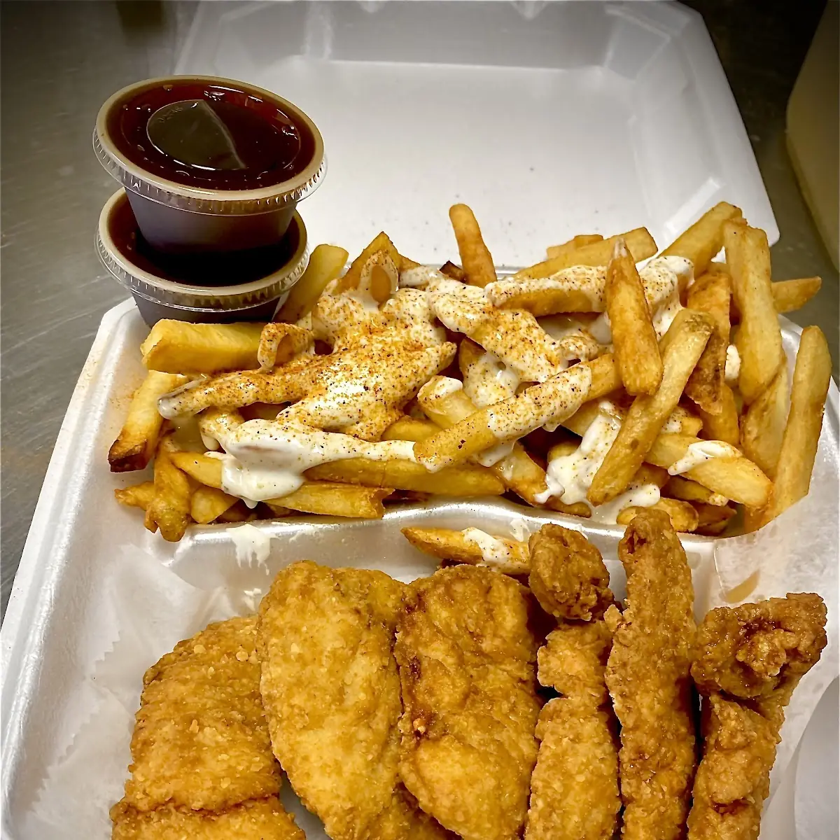 Catfish Nuggets 5 Wings
