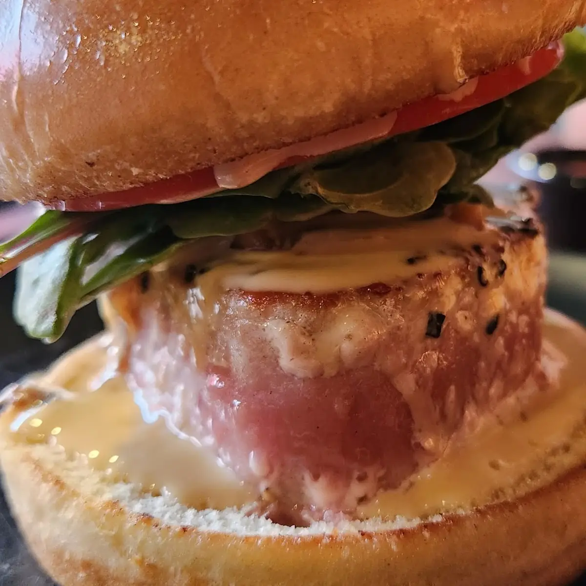 Ahi Tuna Burger