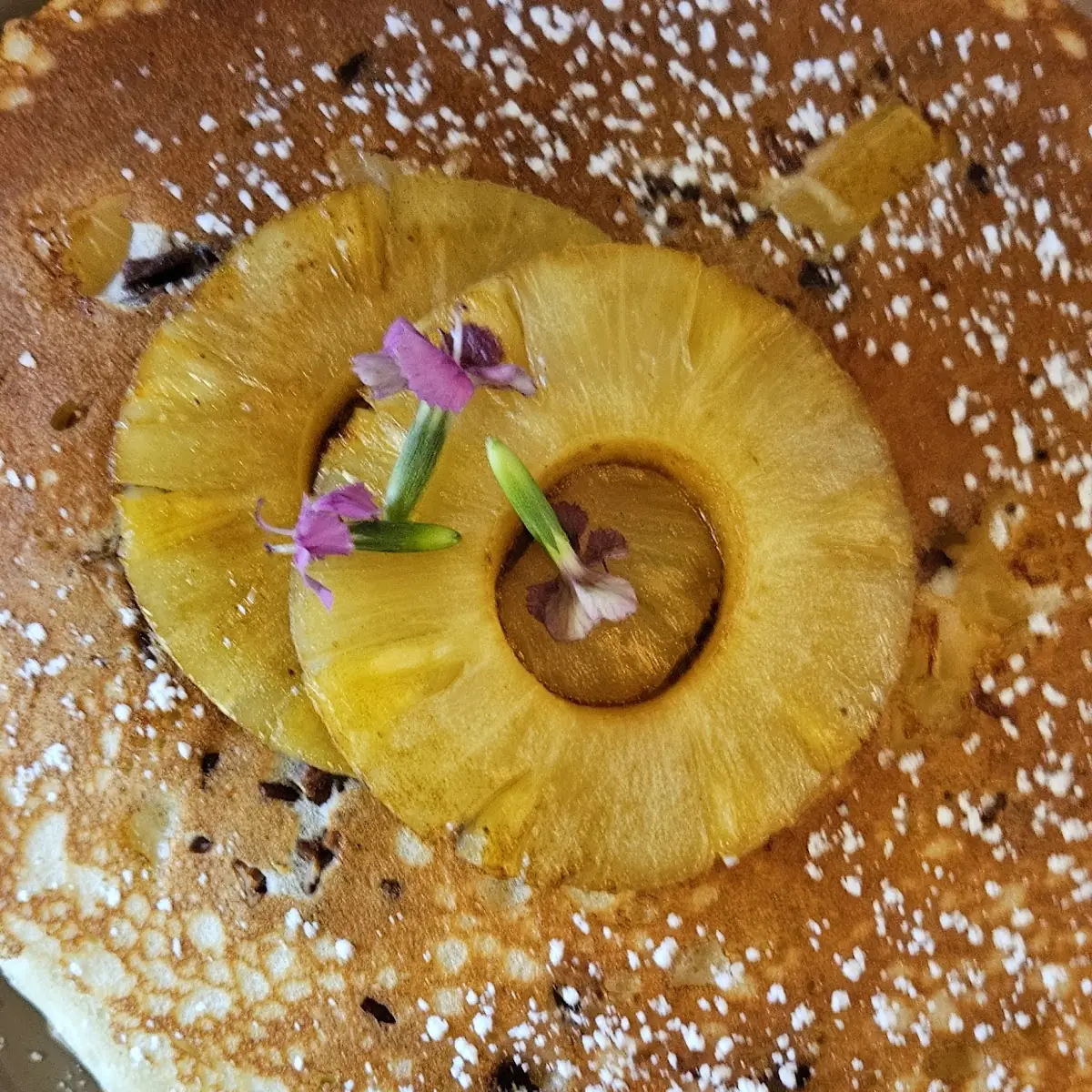 Pineapple Upside-Down Pancakes