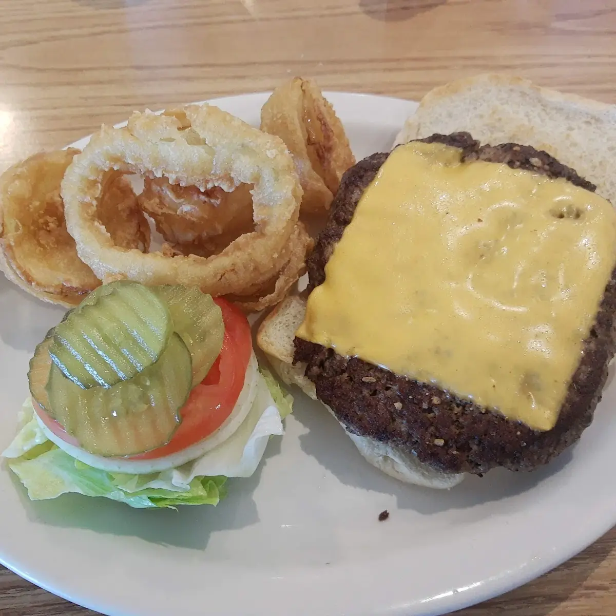1/2 Lb Mushroom Swiss Burger