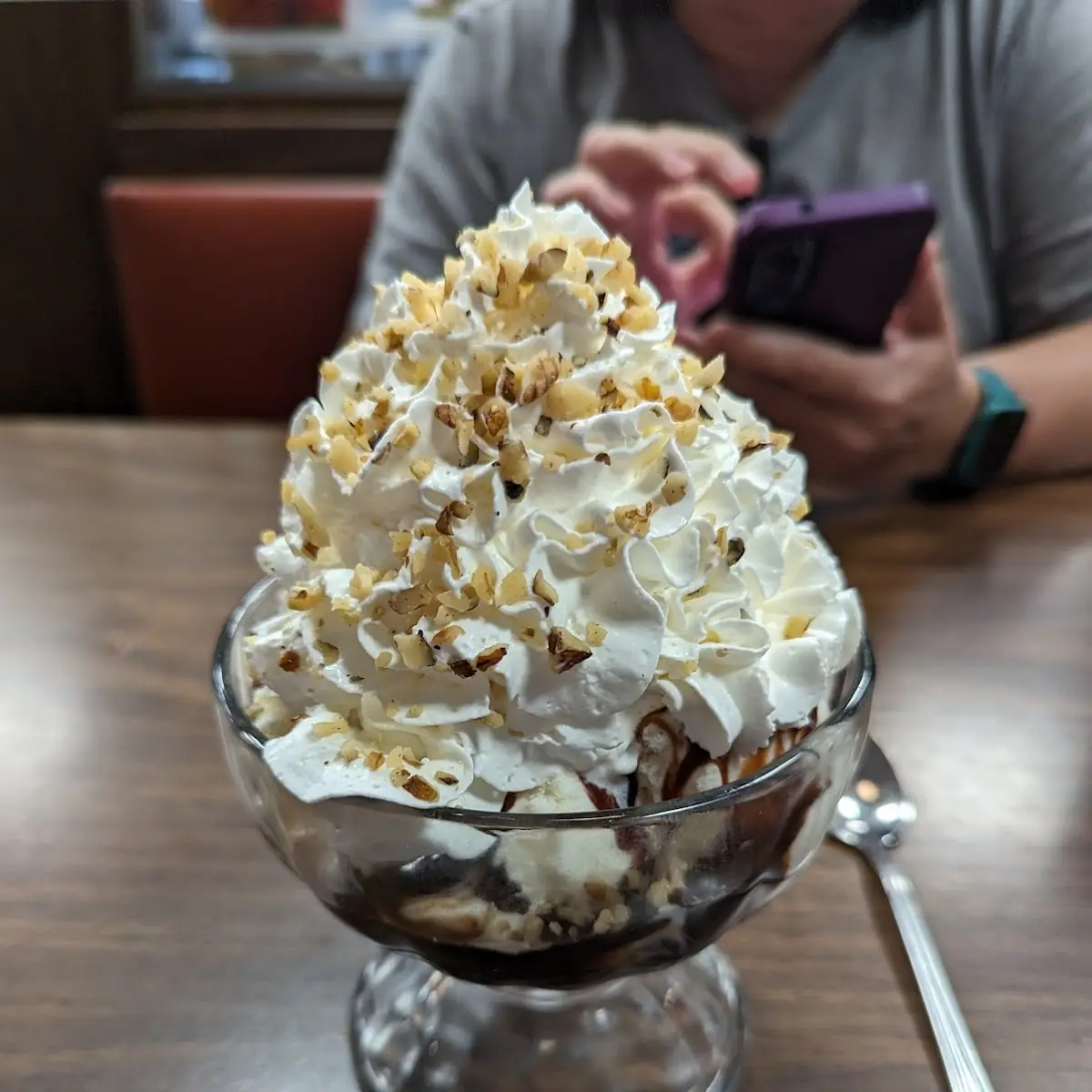 Brownie Hot Fudge Sundae