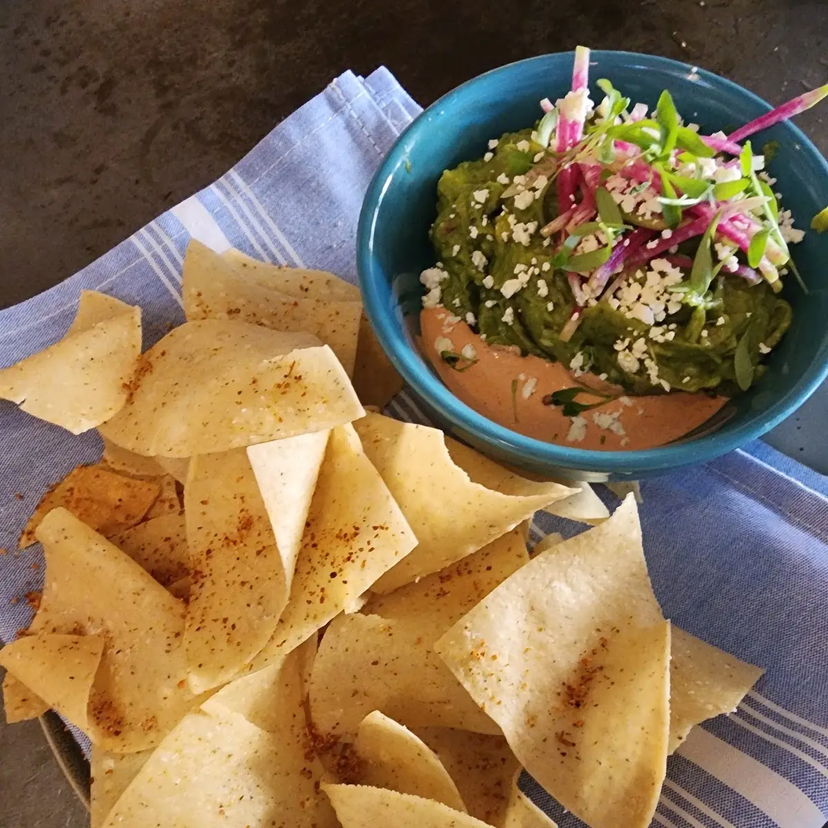 Key Lime Guacamole & Chips