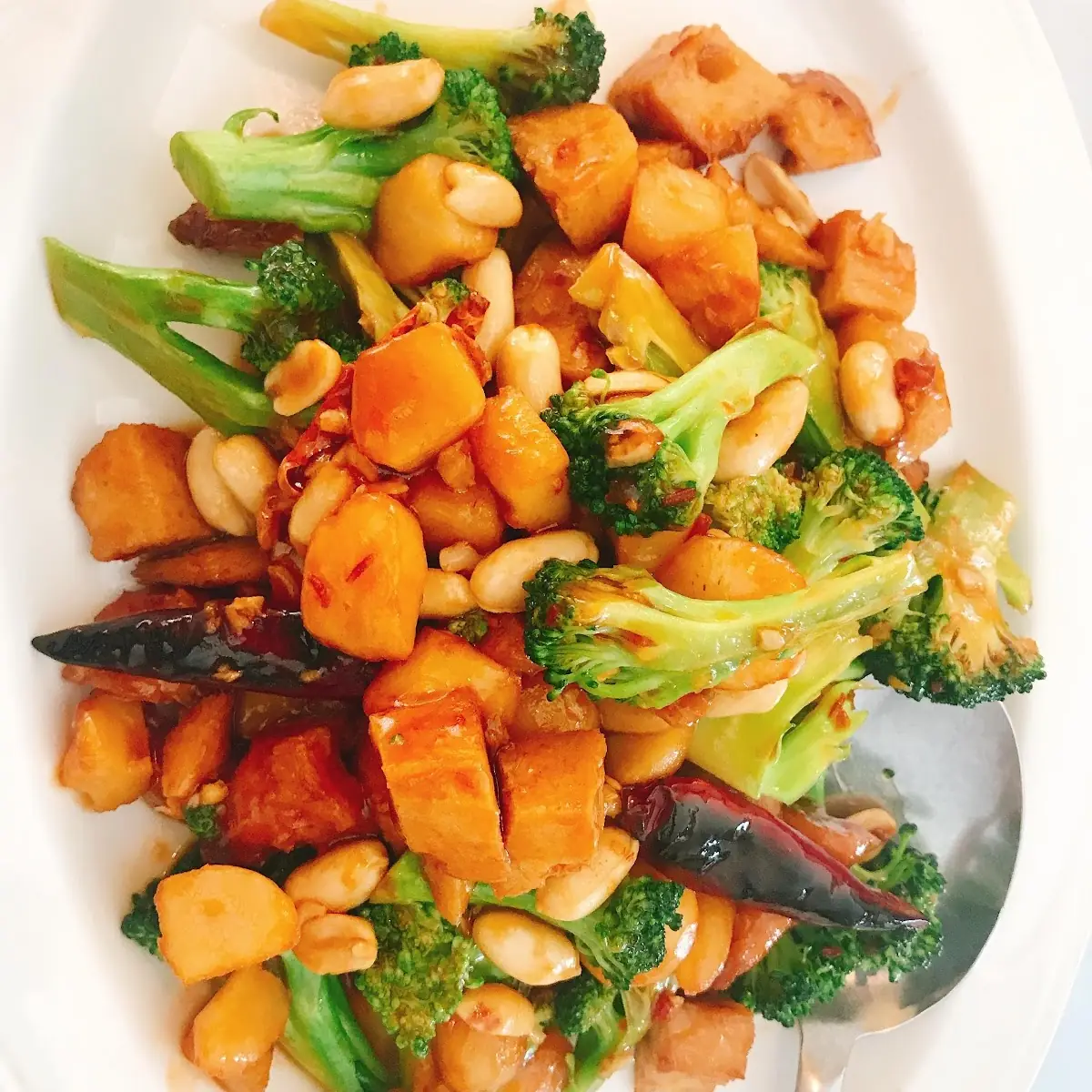 Veggie Shrimp with Cashew Nuts