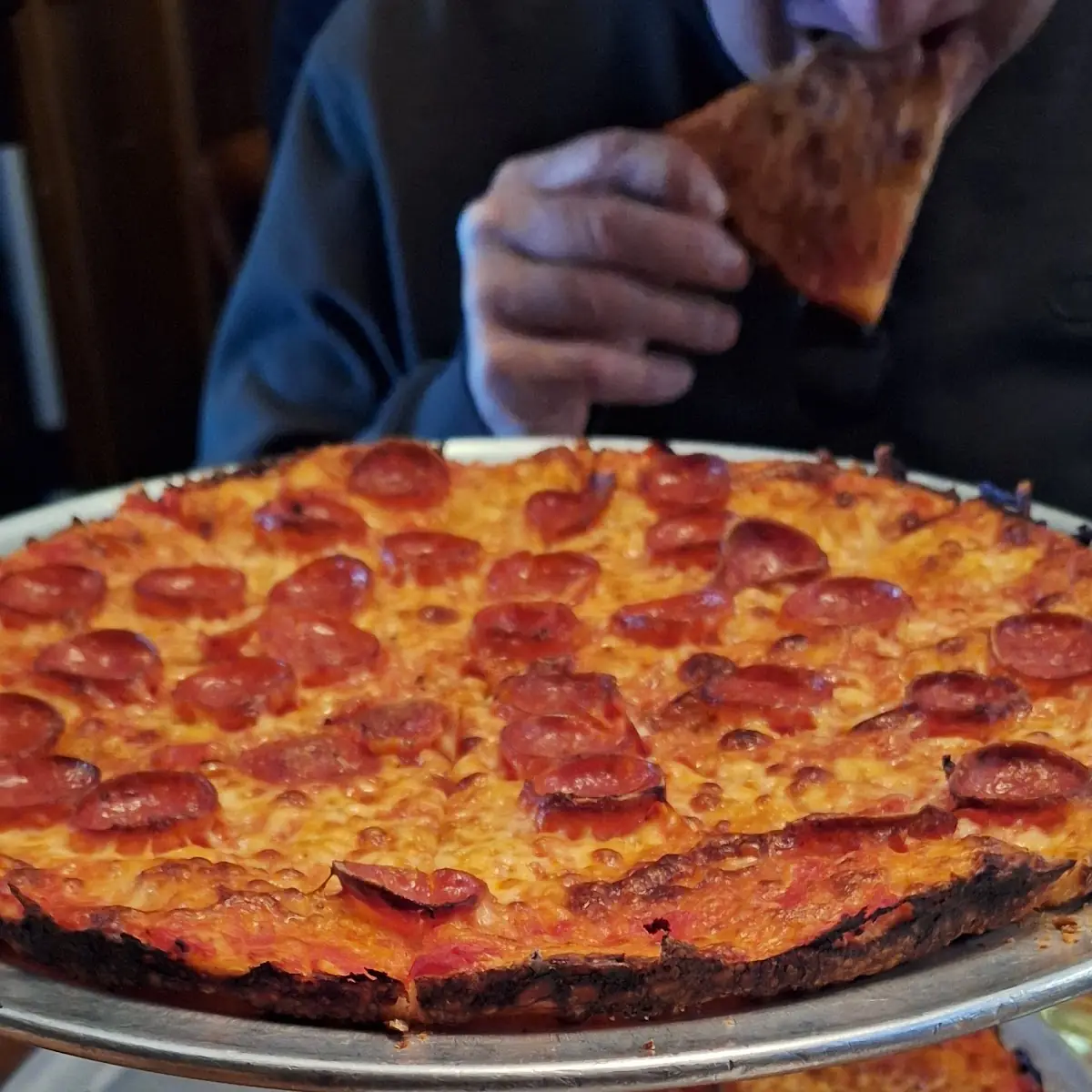 Pepperoni Pizza & Plain Cheese Pizza