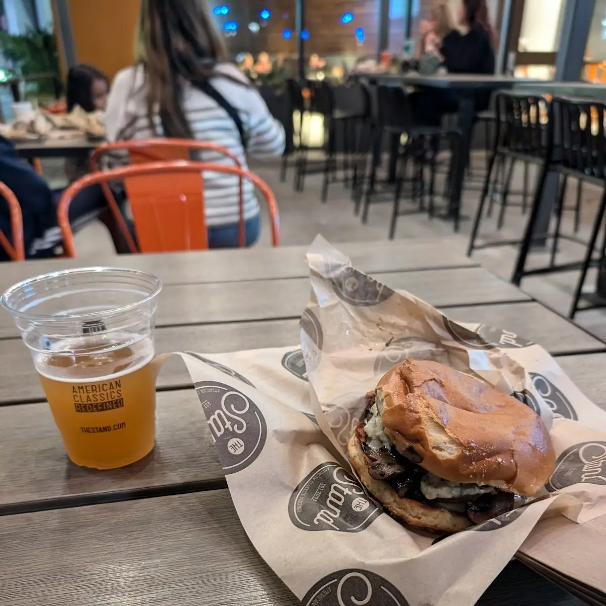 Harvati Mushroom Burger