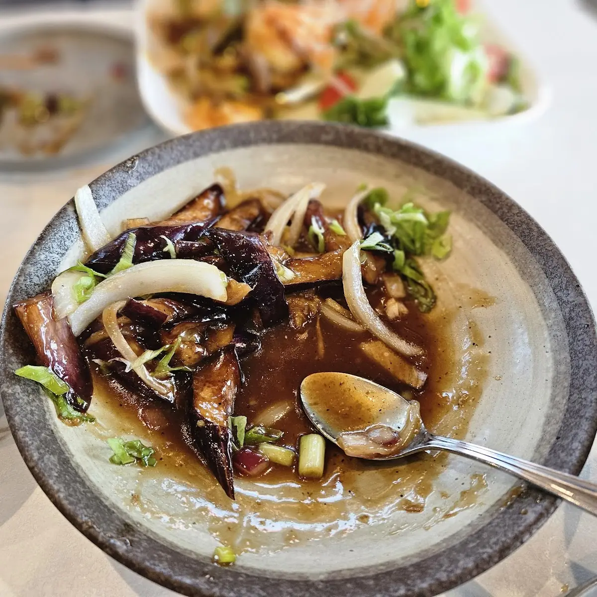 Eggplant with Garlic Sauce